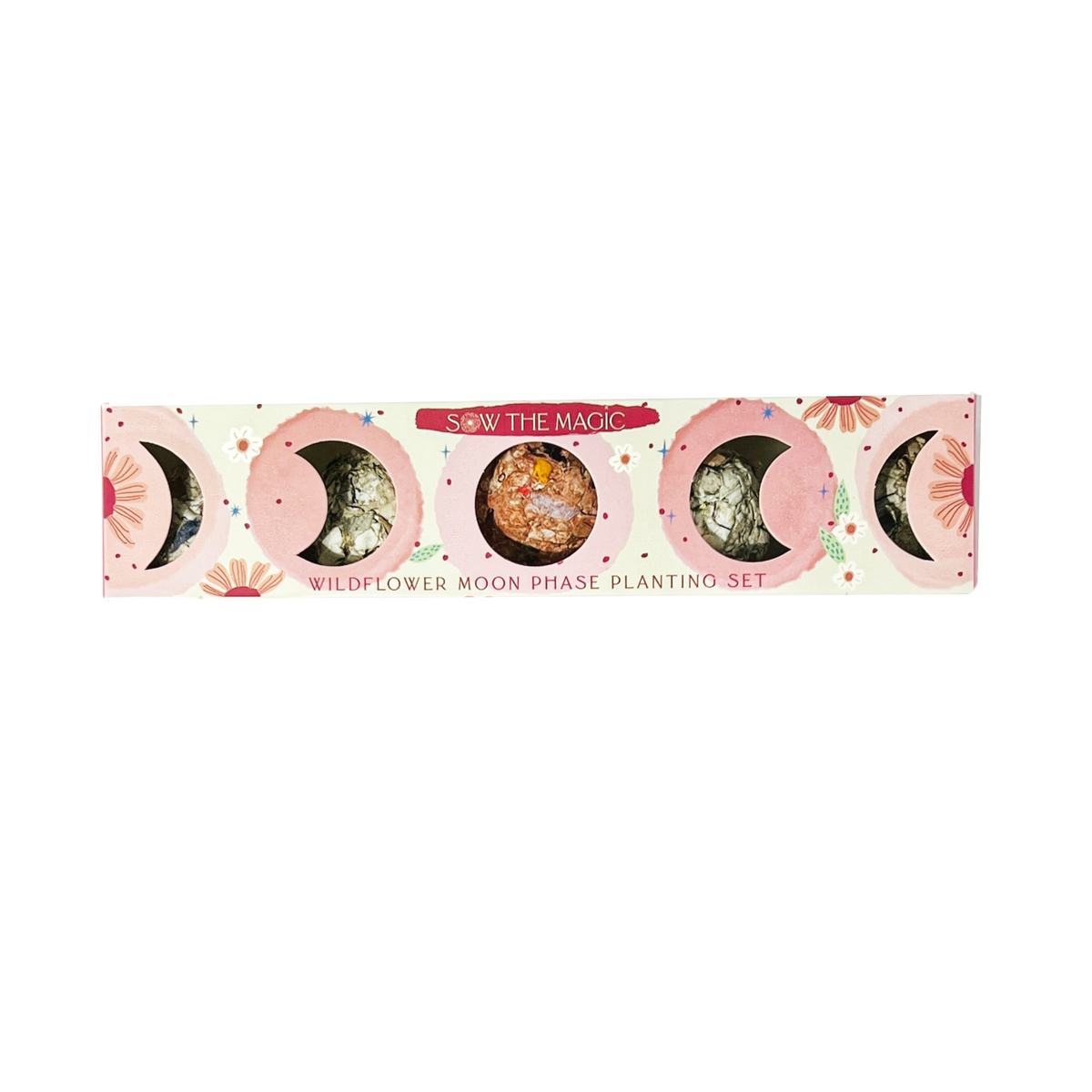 Moon Phase Wild Flower Seed Planting Set | Sow the Magic