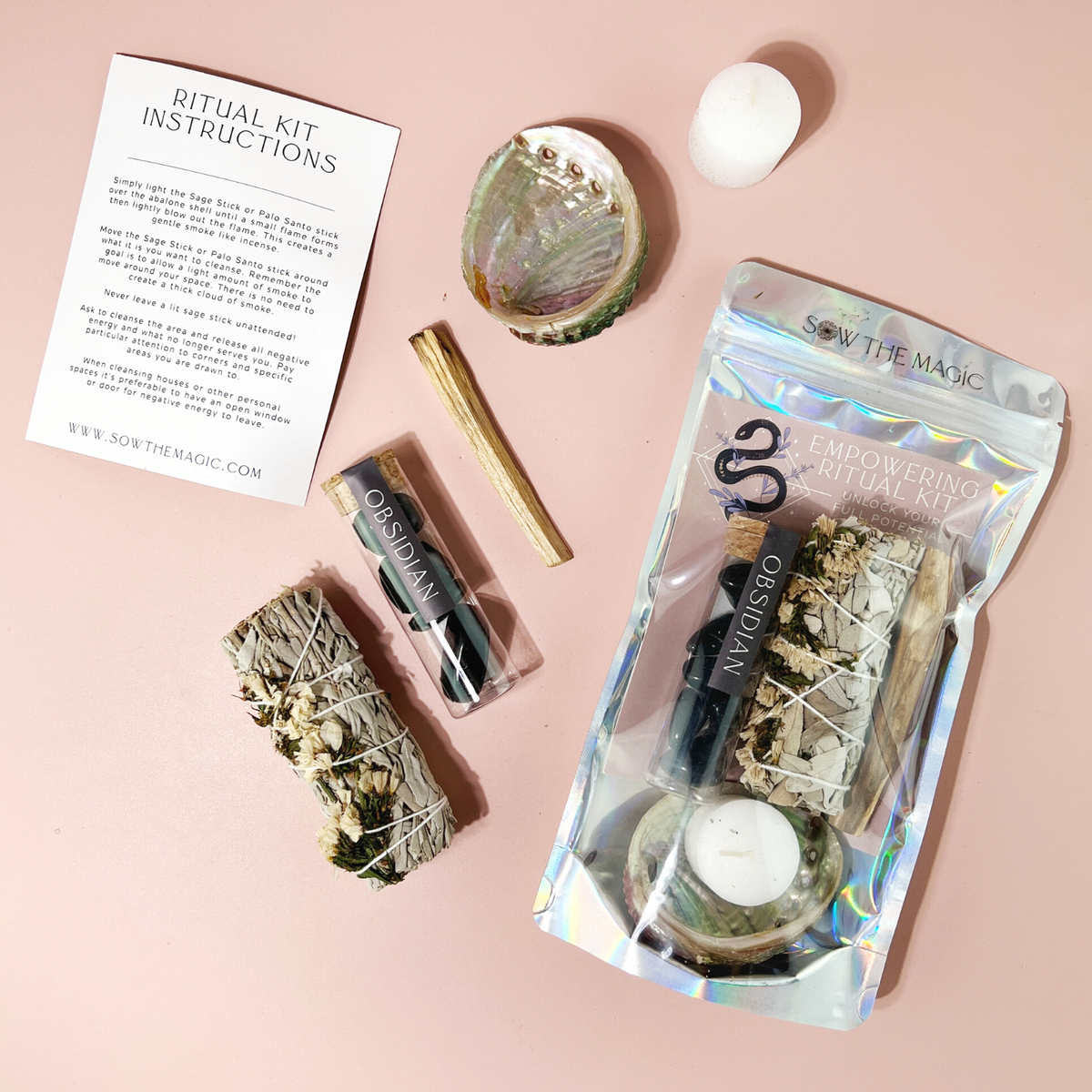 Sage and palo santo Kit - D.N.A. Couture