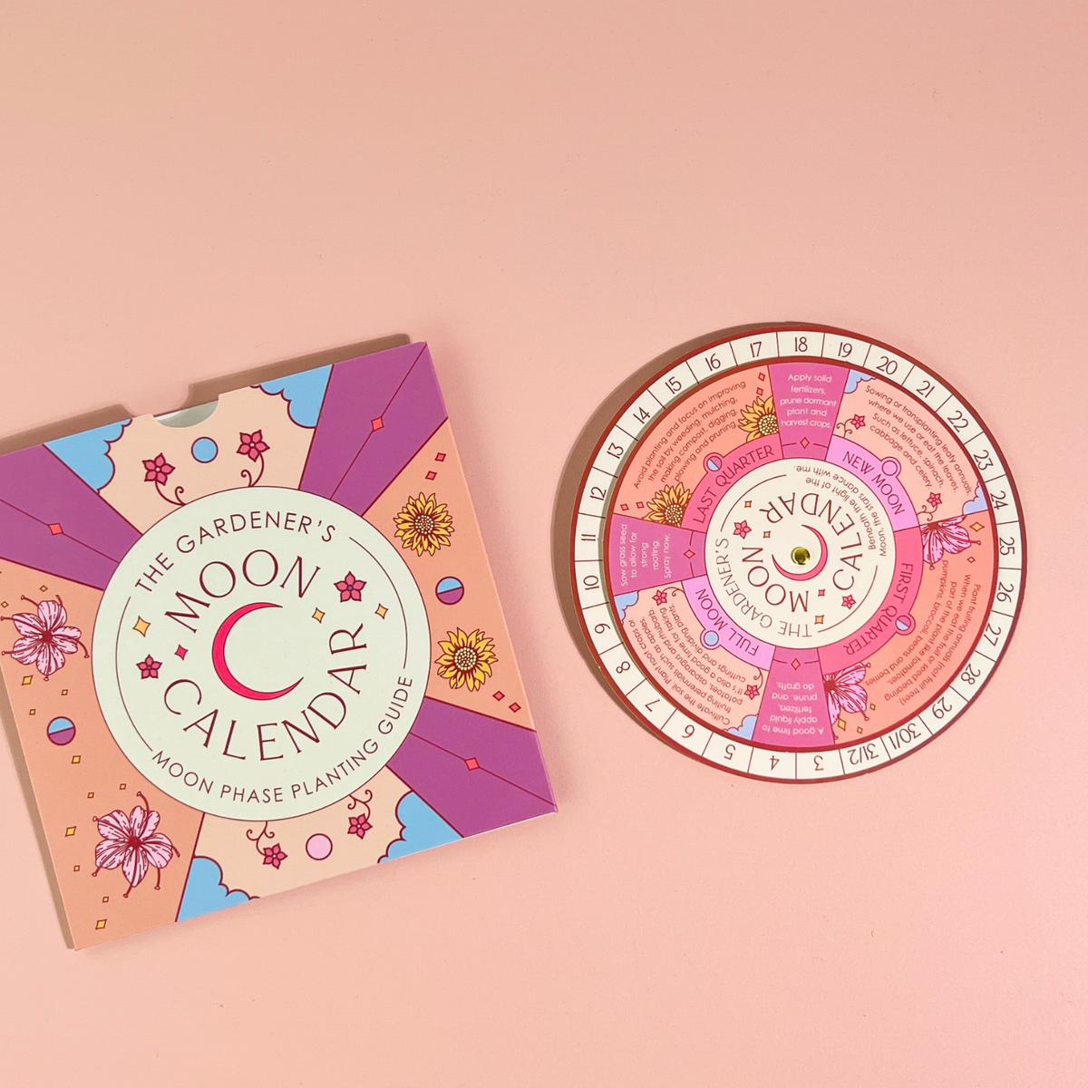 moon calendar for planting seeds Moon Calendar Spinner Planting Guide