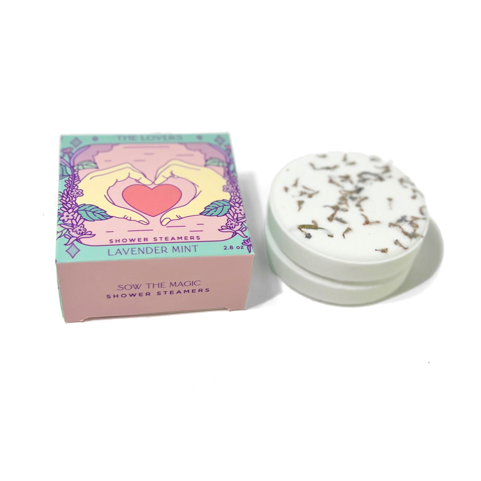 The Lovers Shower Steamer Set in Lavender Mint