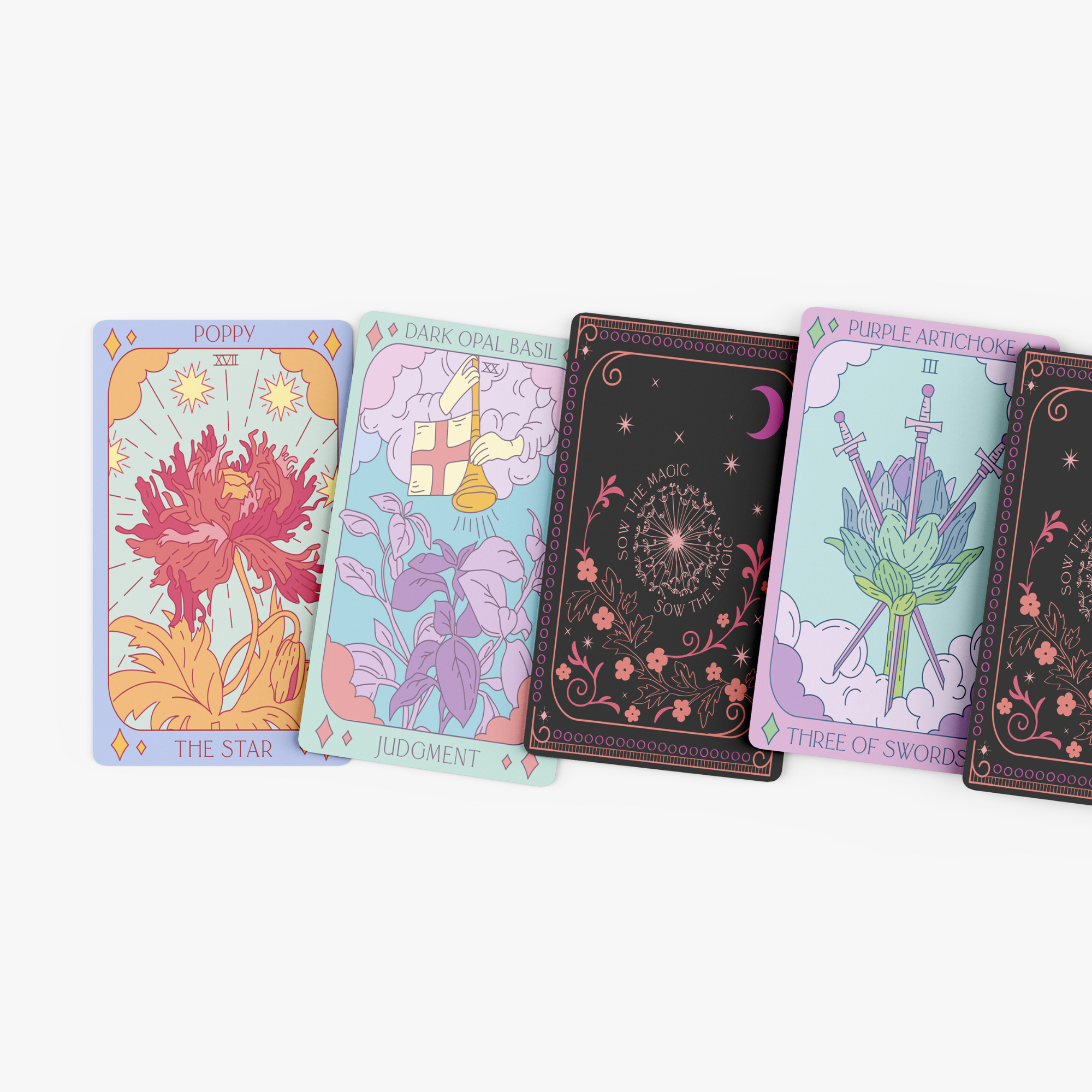 Botanical Tarot Deck + Guidebook Limited Edition