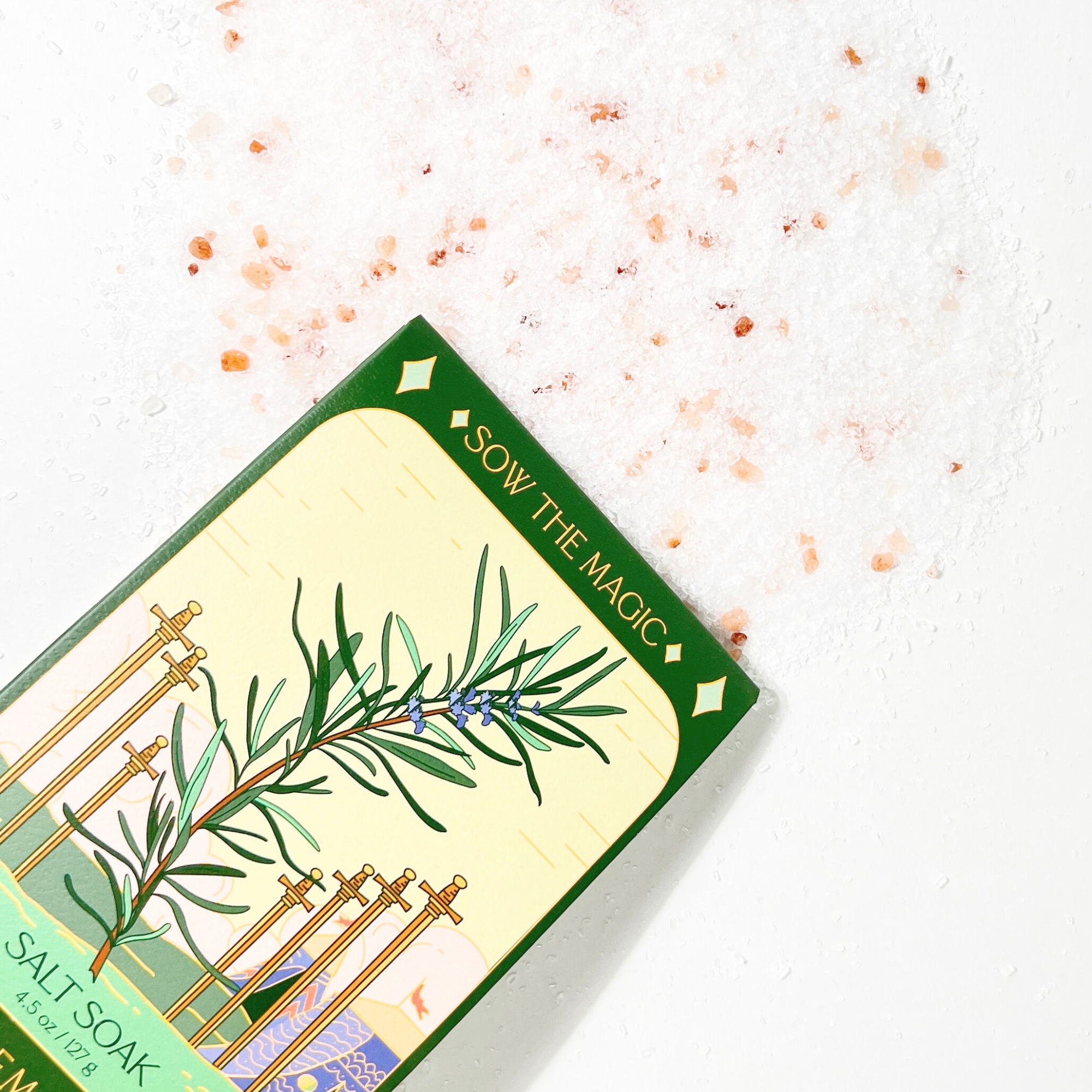 Rosemary Tarot Salt Soak