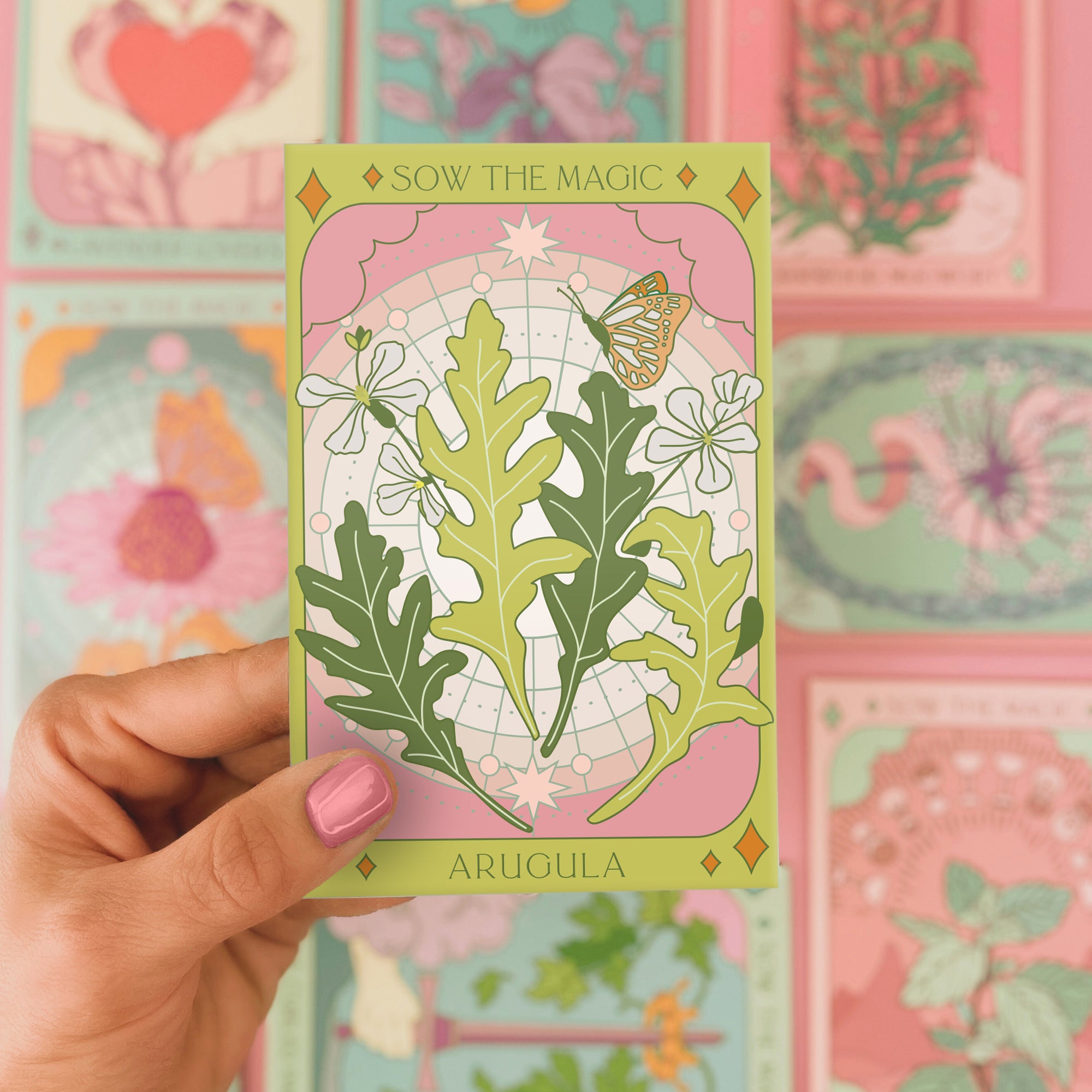 Arugula Tarot Gift Seed Packet - Thumbnail 2