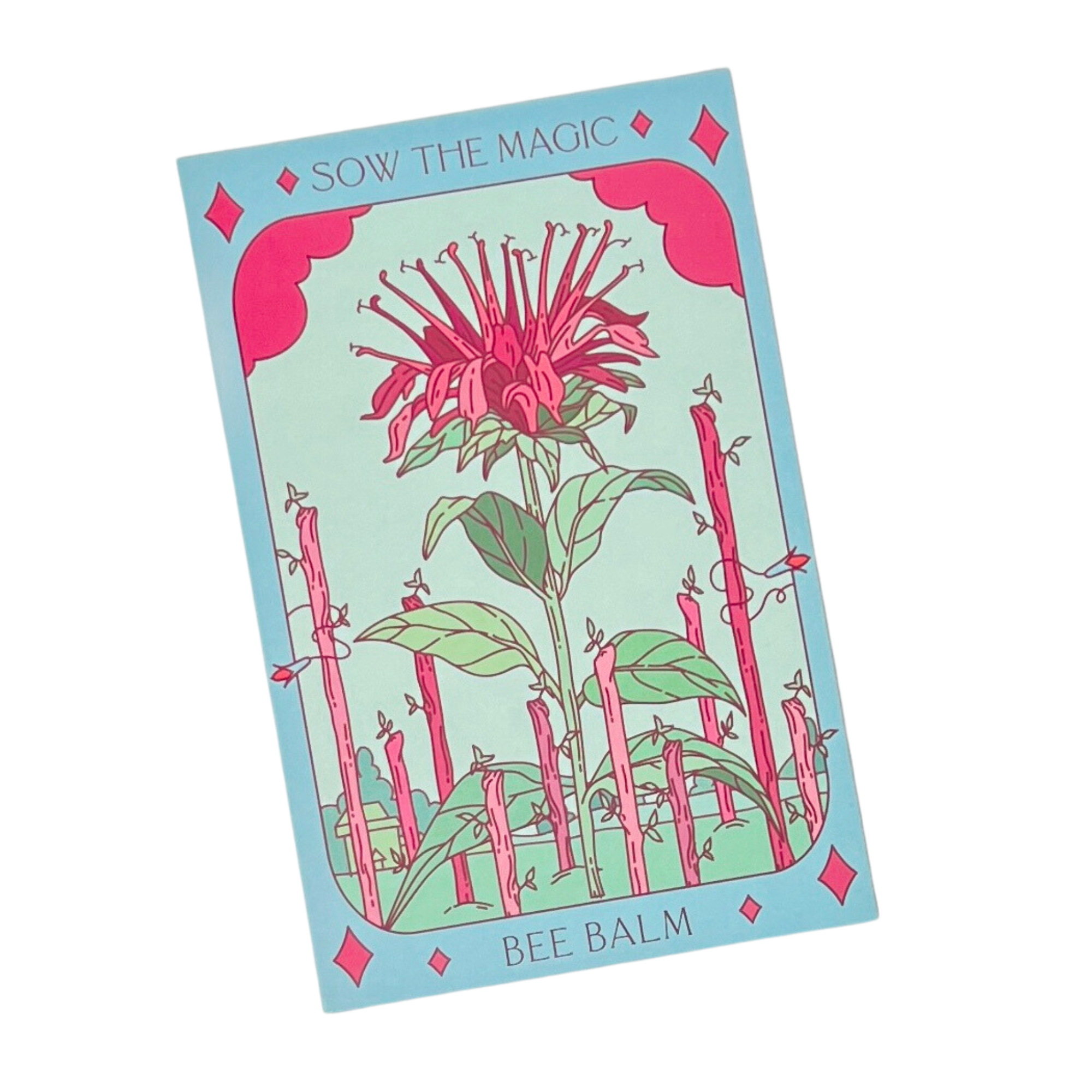 Bee Balm Tarot Seed Packet - Thumbnail 2