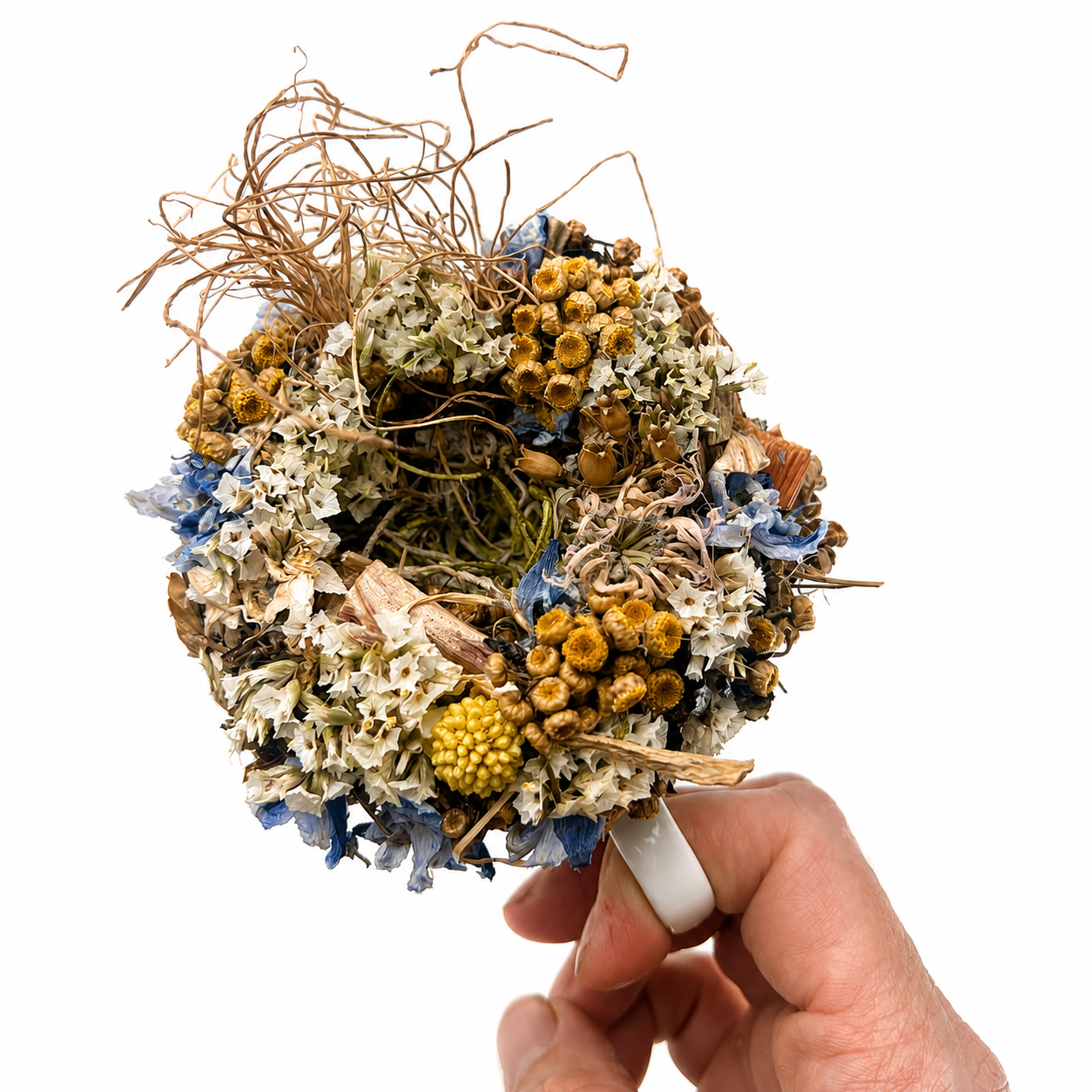Birthday Flowers  🌸 Handmade Teacup Dried Flower Arrangement | Farm-Grown Botanicals