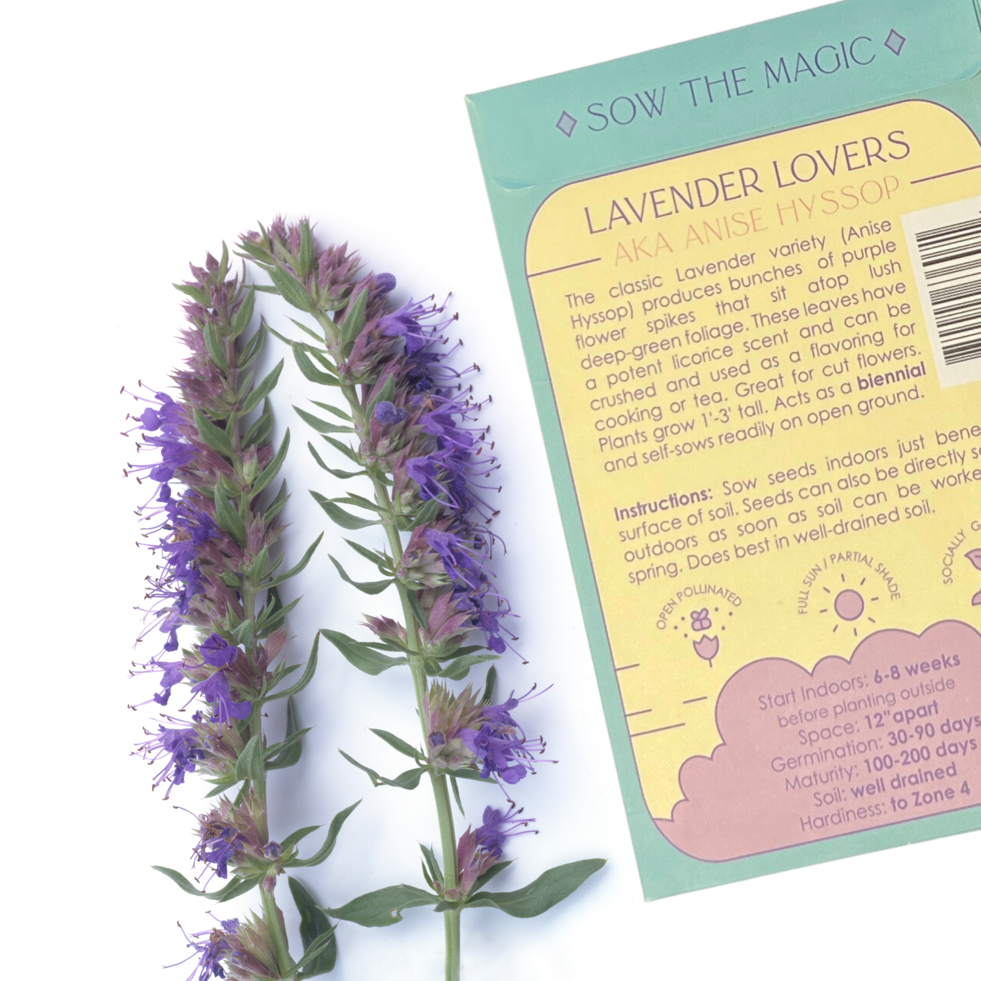 Lavender Lovers Tarot Seed Packet