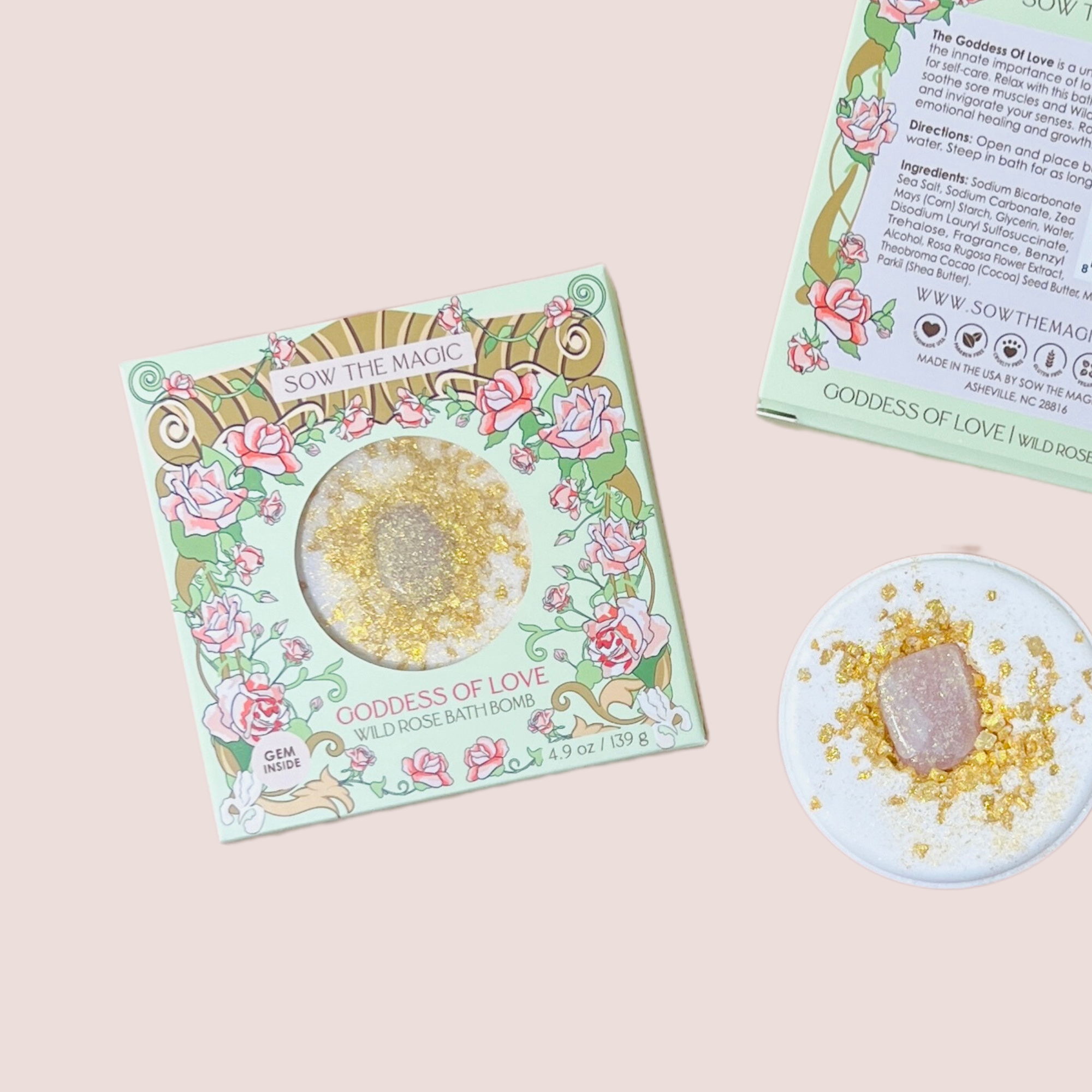 Wild Rose Bath Bomb Wild Rose Bath Bomb