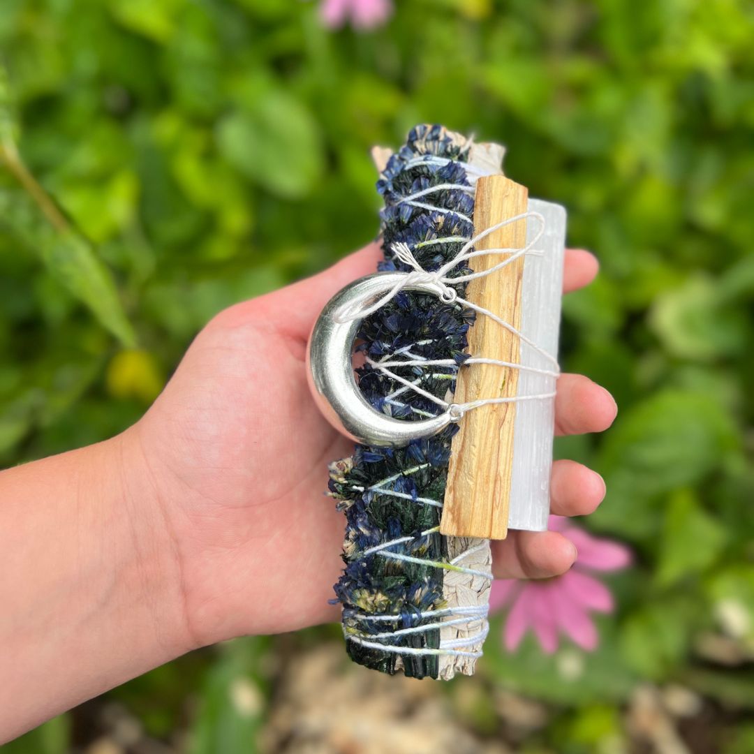 Goodnight Moon Ritual Set White Sage Smudge Clearing 6