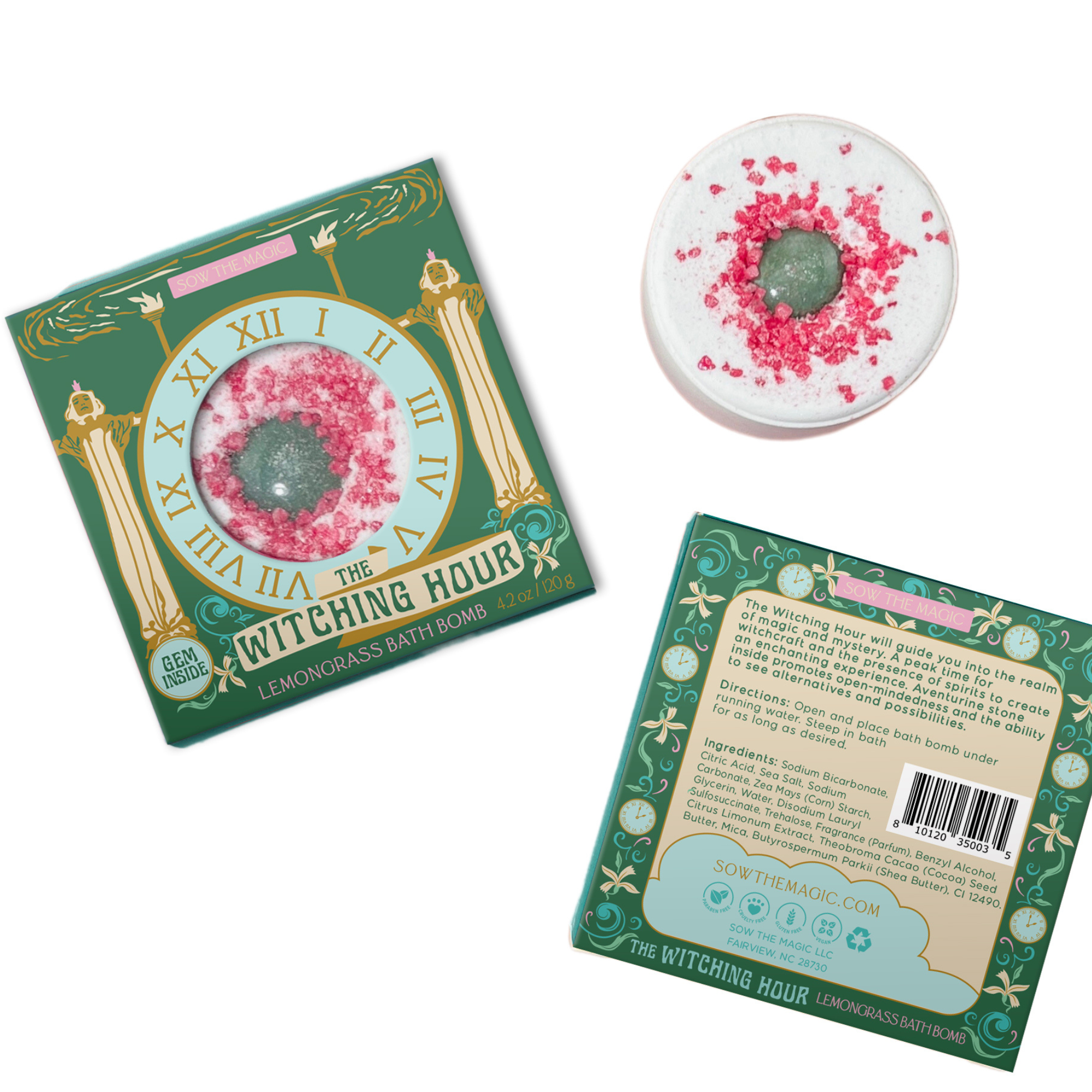 Sow the Magic The Witching Hour Bath Bomb