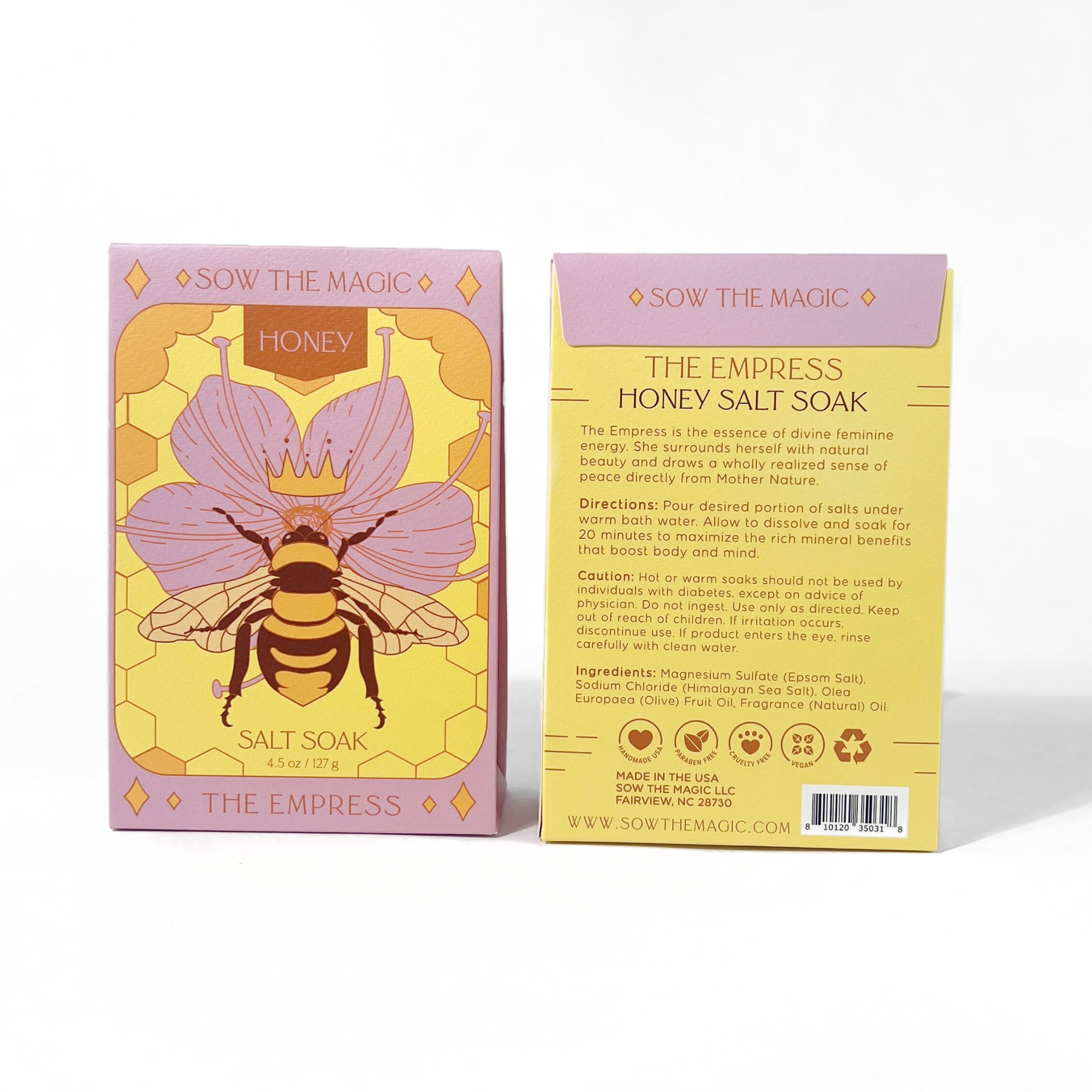 Sow the Magic The Empress Bee Salt Soak