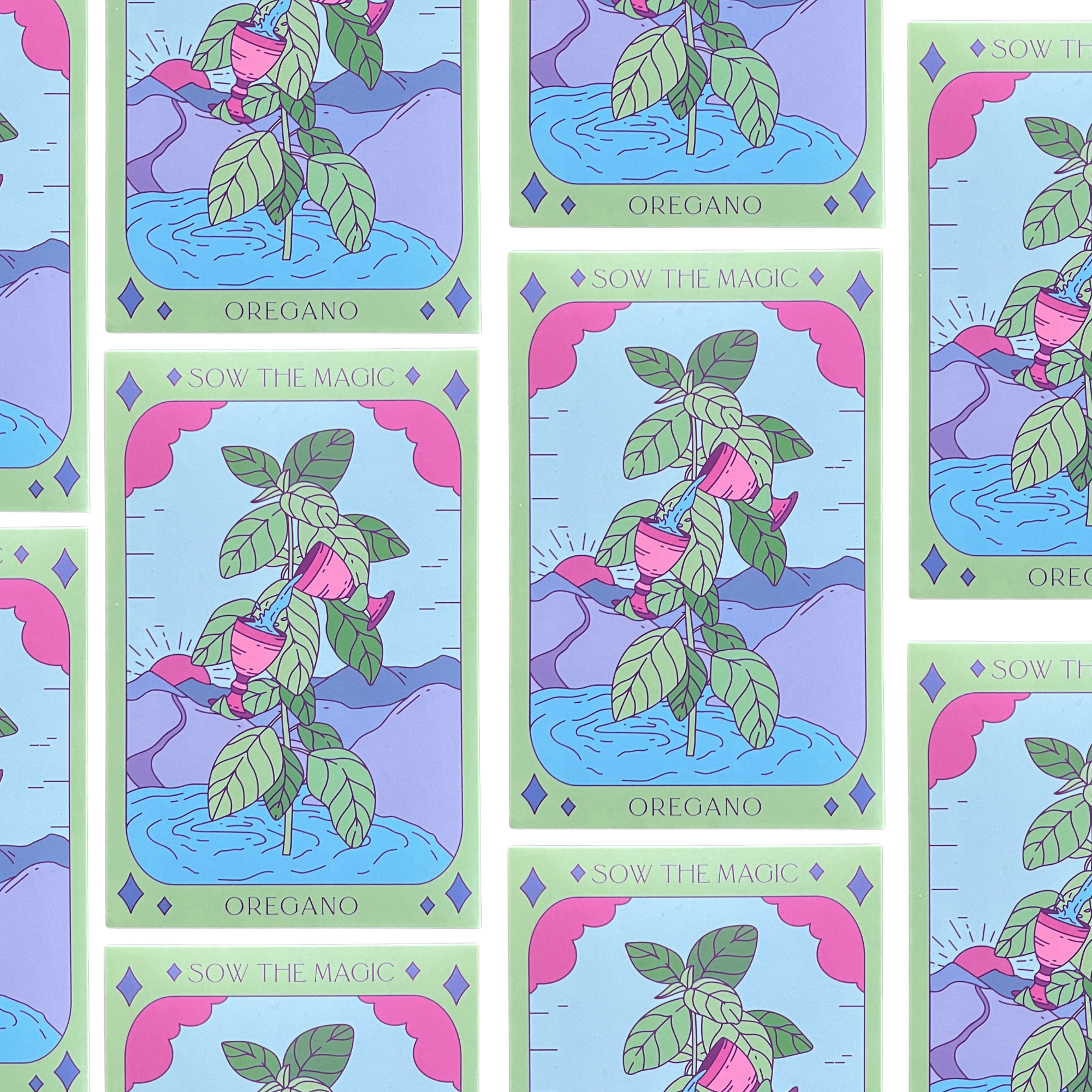 Oregano Tarot Seed Packet - Thumbnail 4