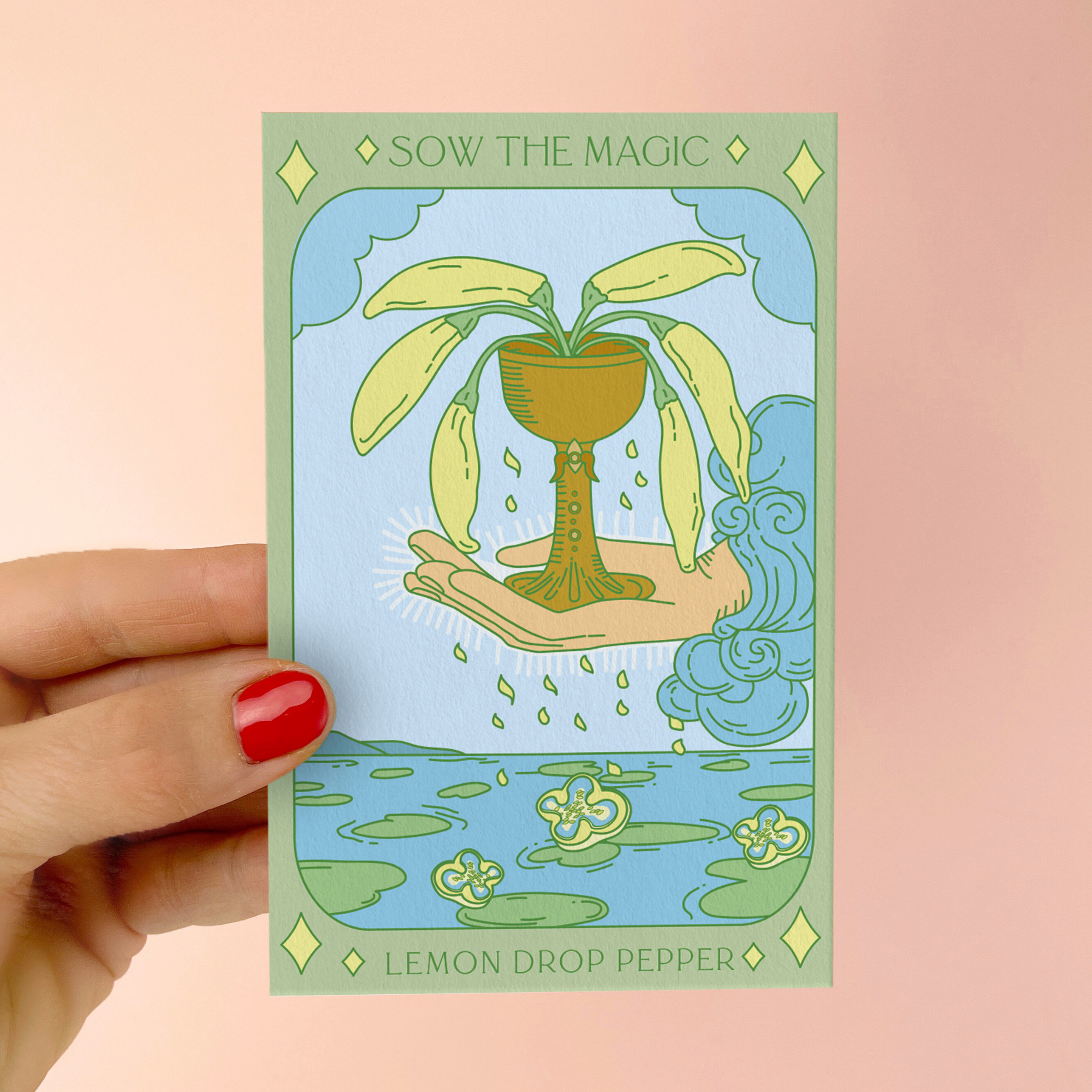 Lemon Drop Pepper Tarot Seed Packet - Thumbnail 4