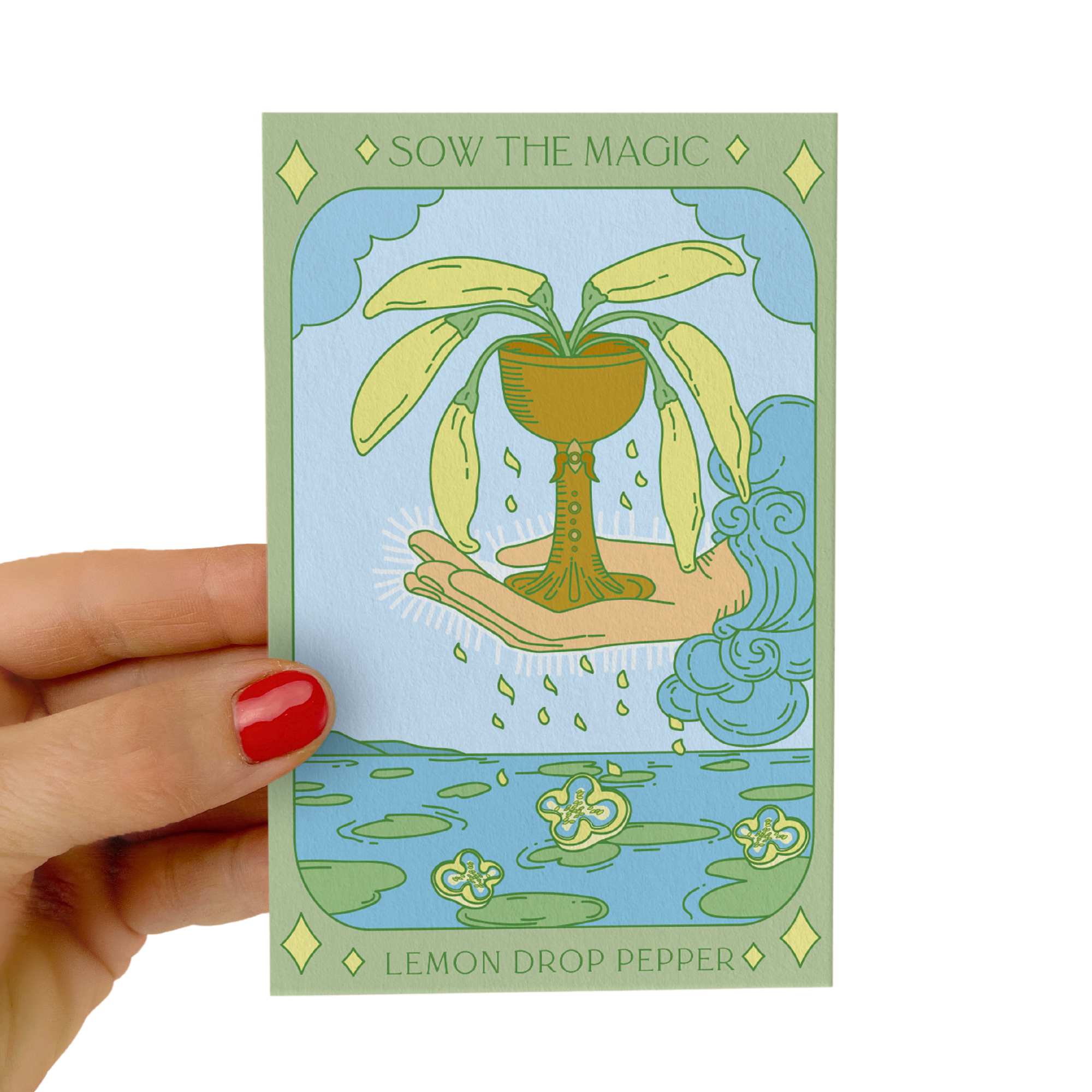Lemon Drop Pepper Tarot Seed Packet - Thumbnail 2