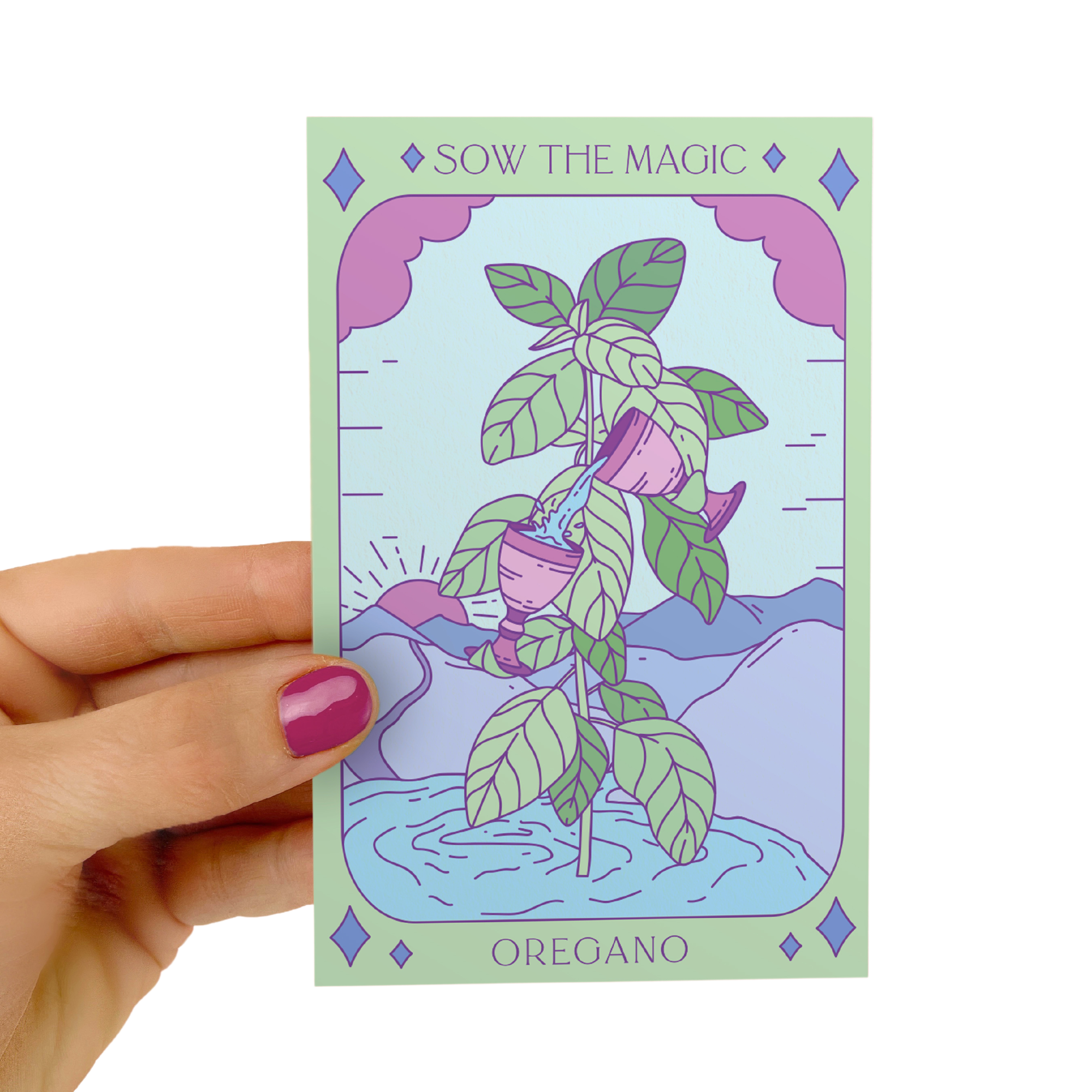 Oregano Tarot Seed Packet - Thumbnail 3