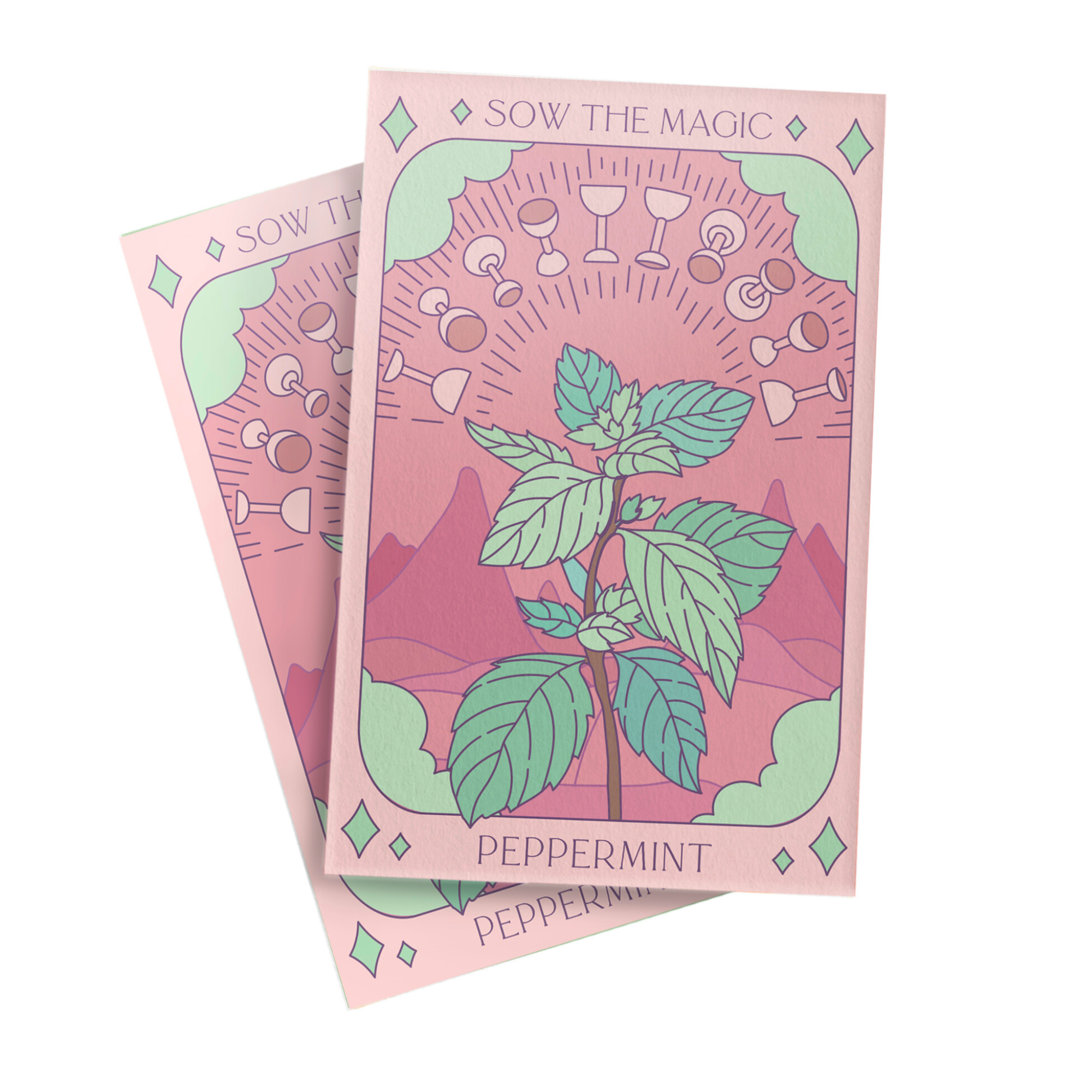 Peppermint Tarot Seed Packet