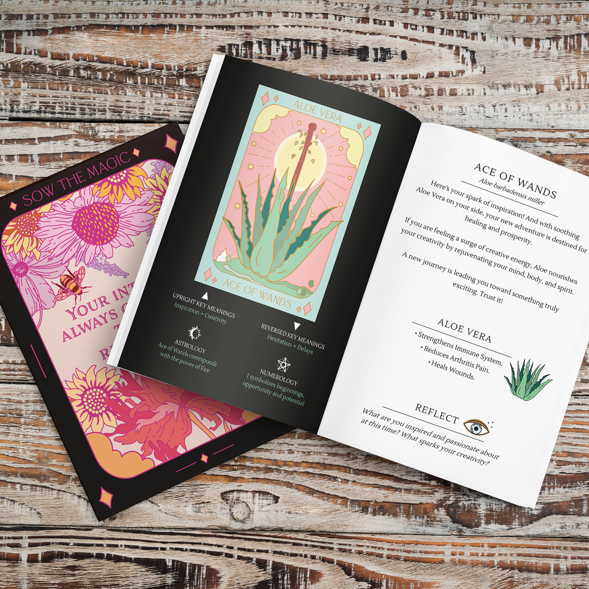 Botanical Tarot Deck + Guidebook Limited Edition