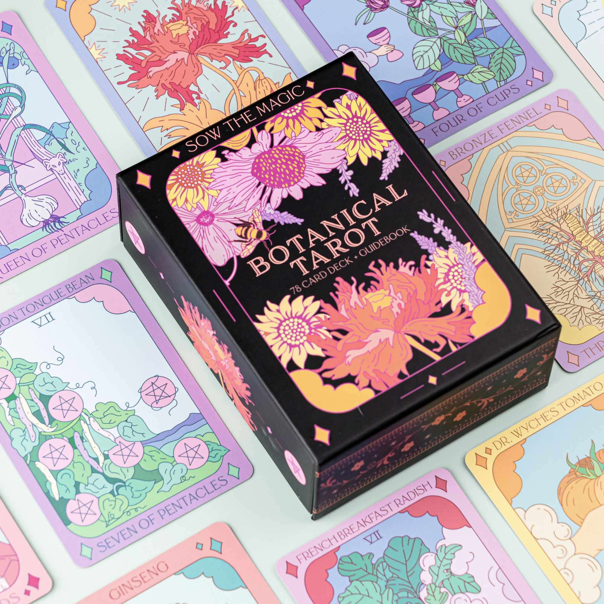 Botanical Tarot Deck + Guidebook Limited Edition