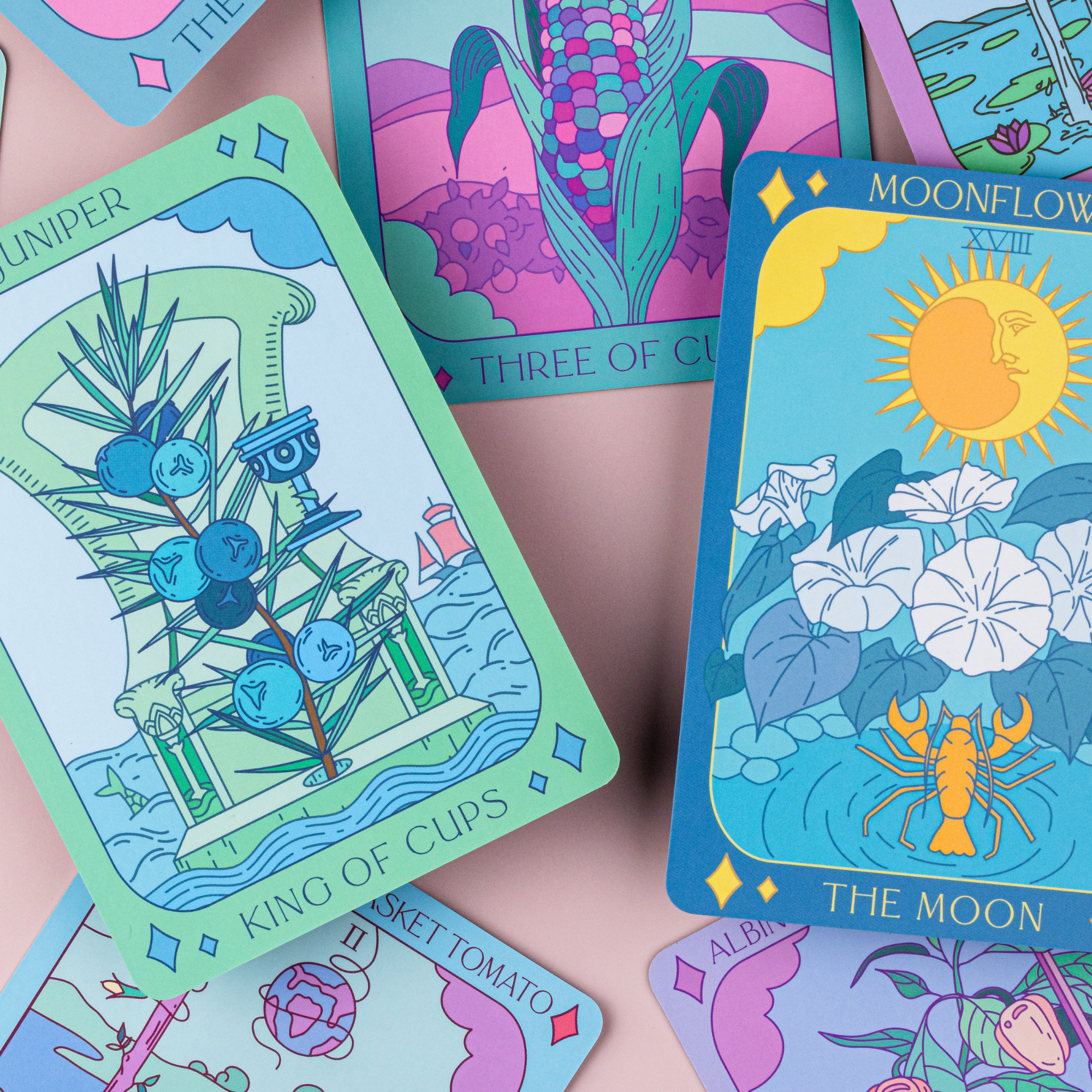 Botanical Tarot Deck + Guidebook Limited Edition