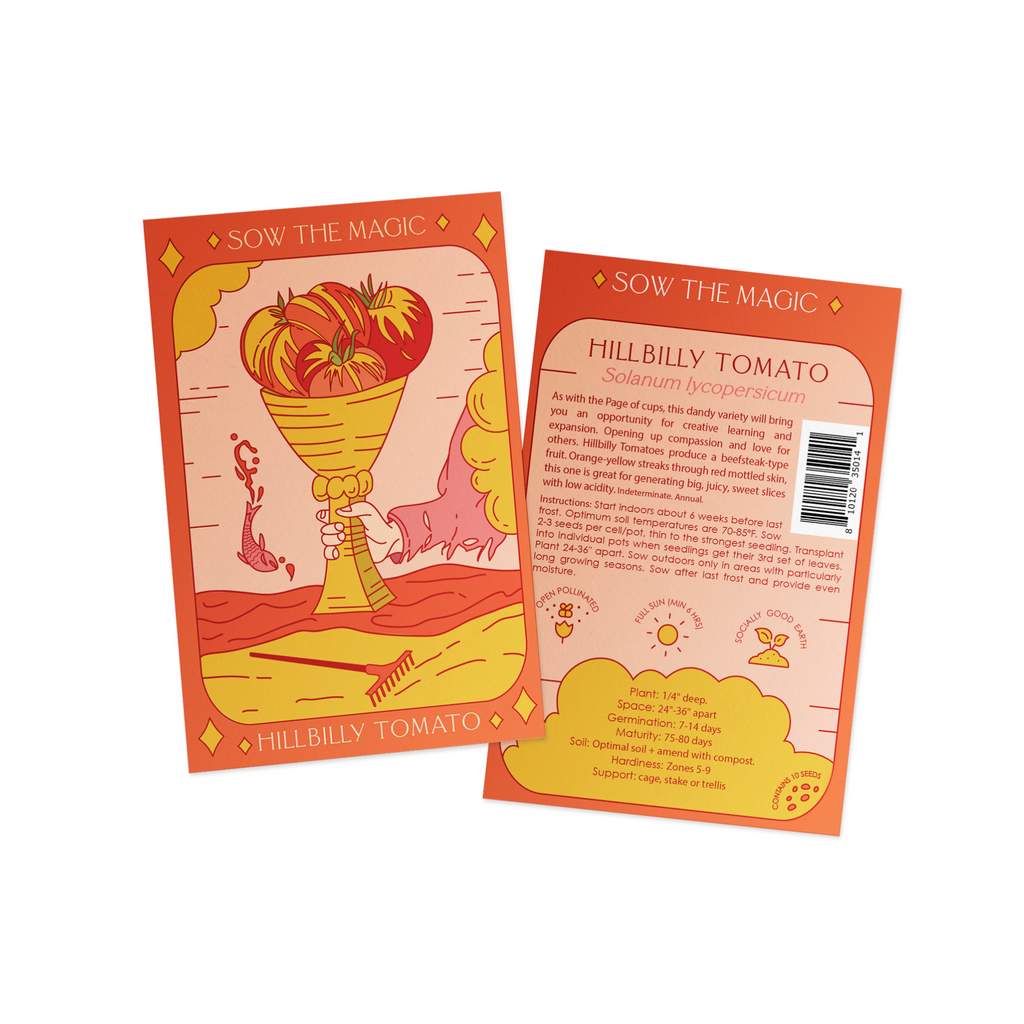 Hillbilly Tomato Garden + Gift Seed Packet - R