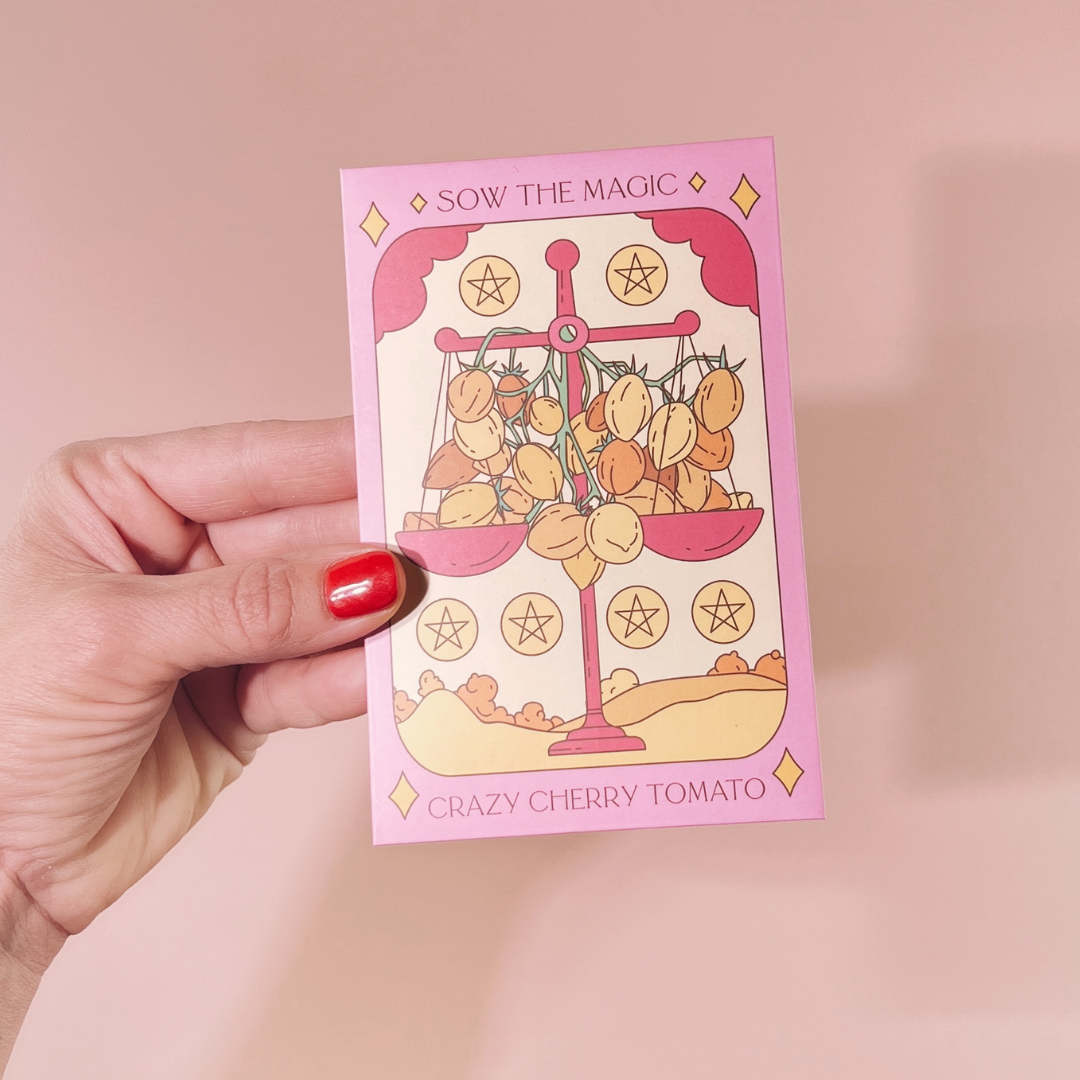 Crazy Cherry Tomato Tarot Seed Packet - Thumbnail 5