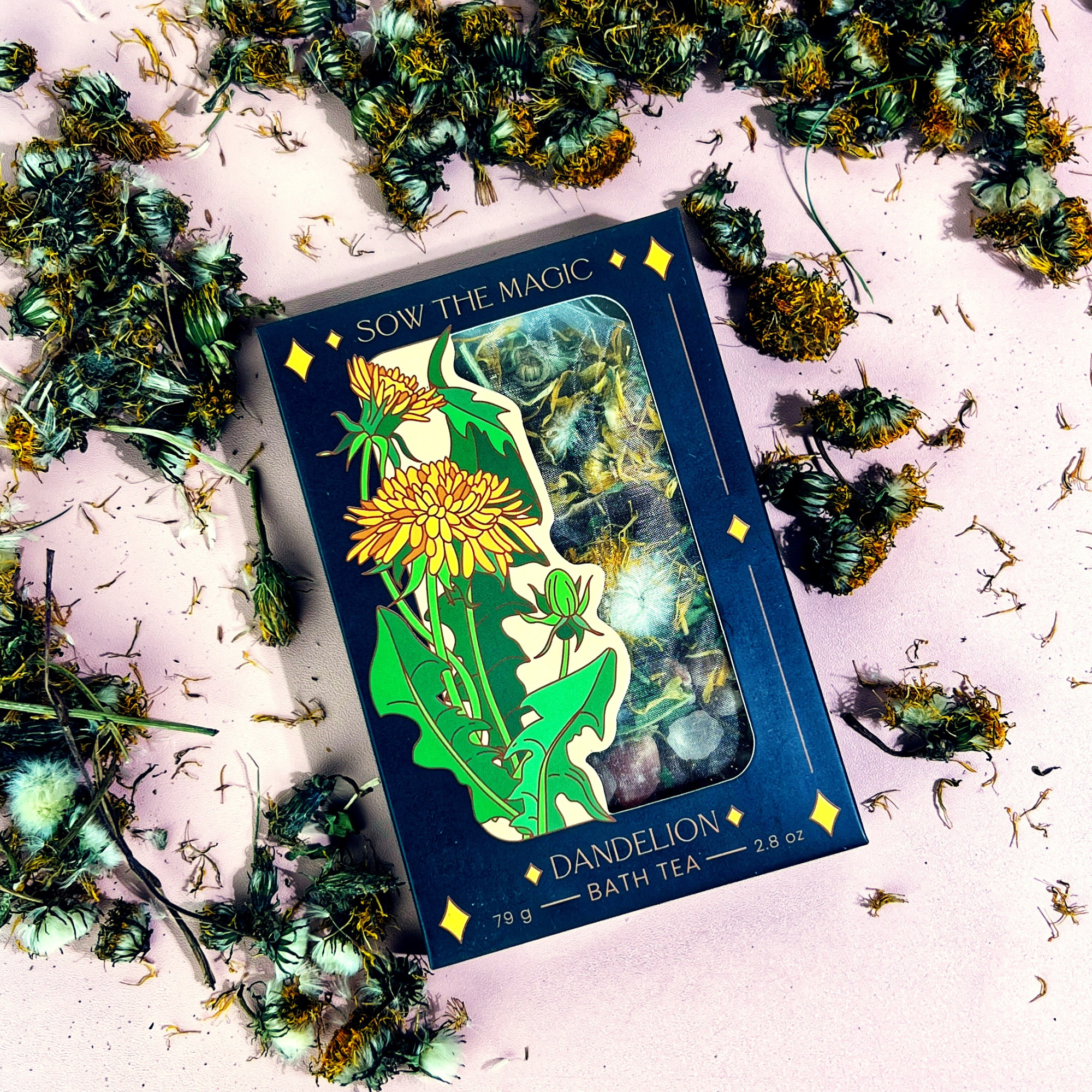 Sow the Magic Dandelion Tarot Bath Tea - Thumbnail 2