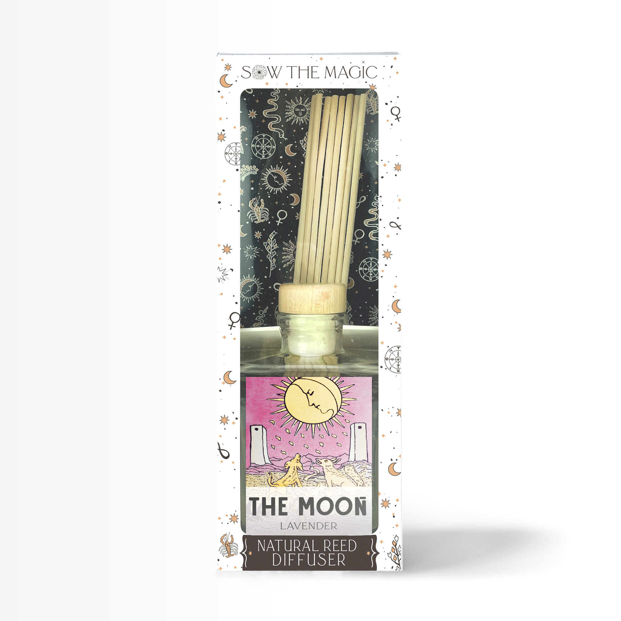 The Moon Tarot Card Home Reed Diffuser