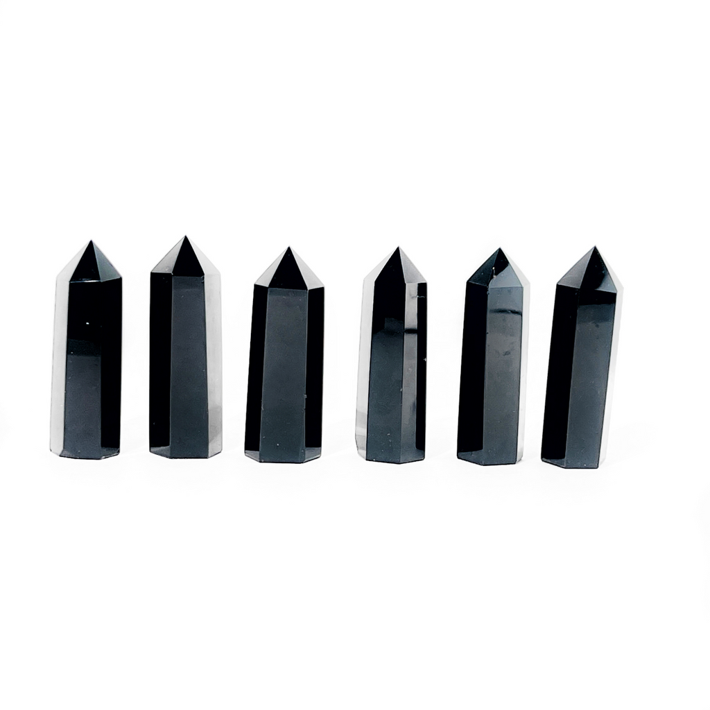 Natural Obsidian Crystal Point