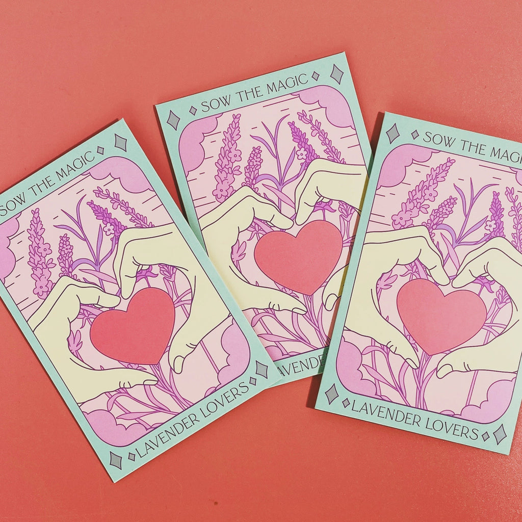 Lavender Lovers Tarot Seed Packet