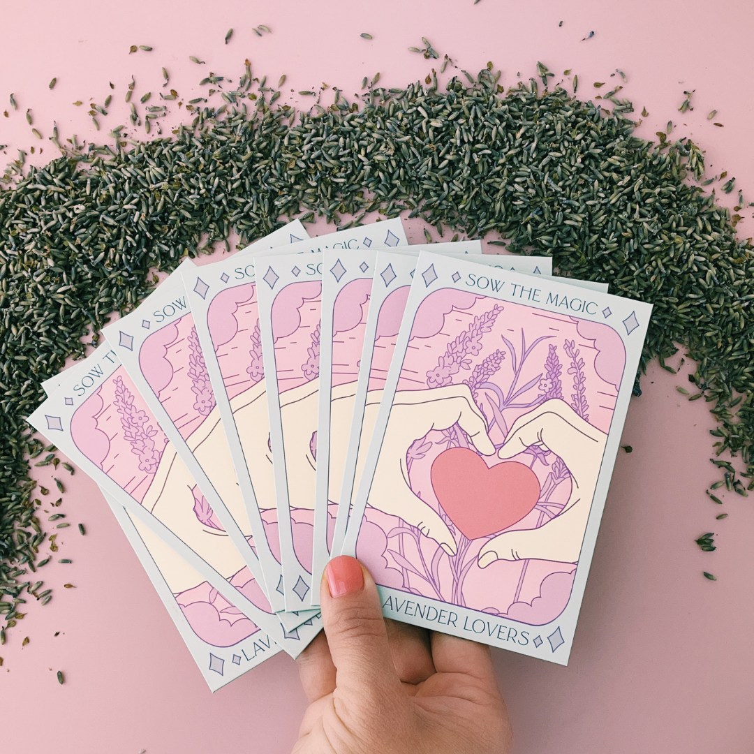 Lavender Lovers Tarot Seed Packet