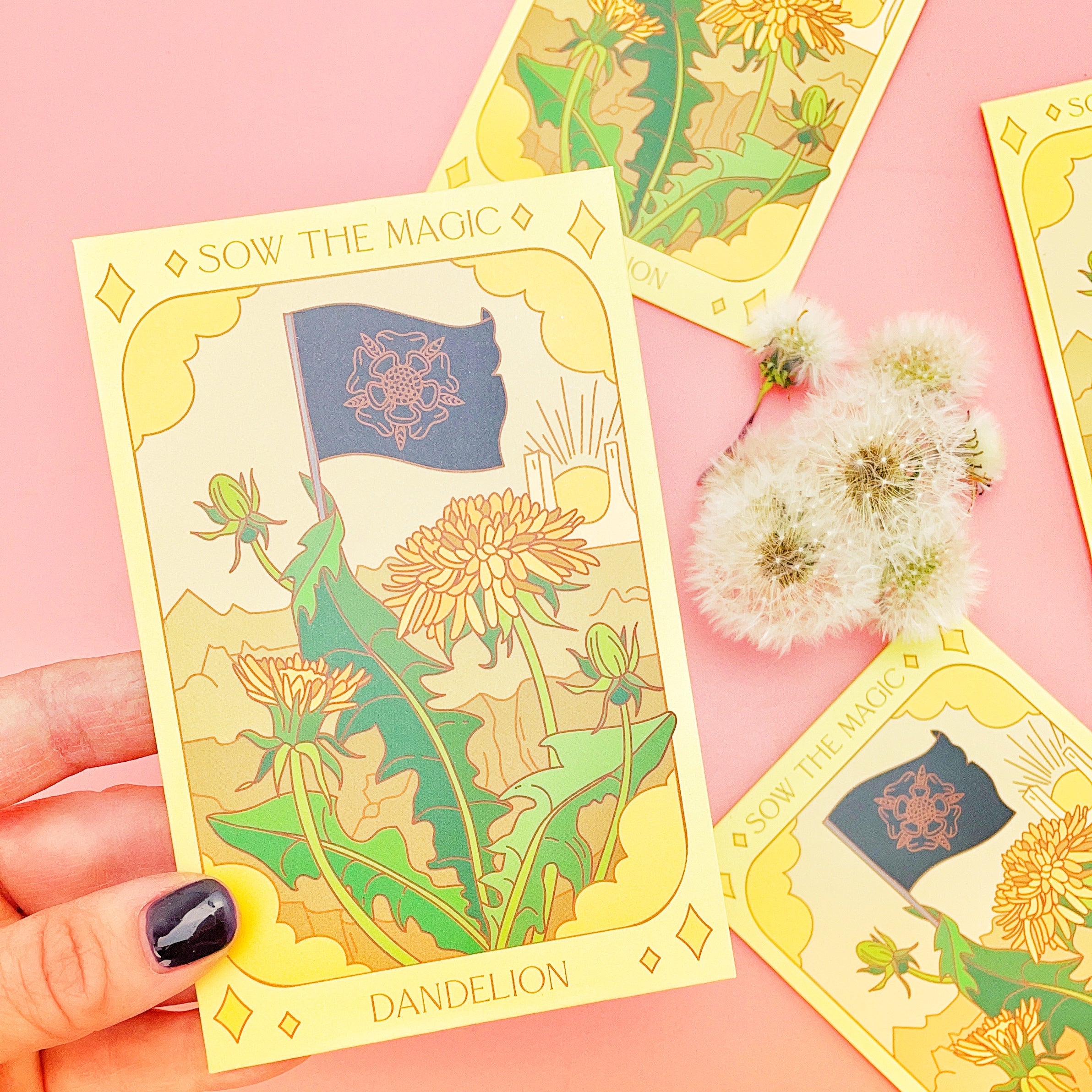 Dandelion Tarot Seed Packet