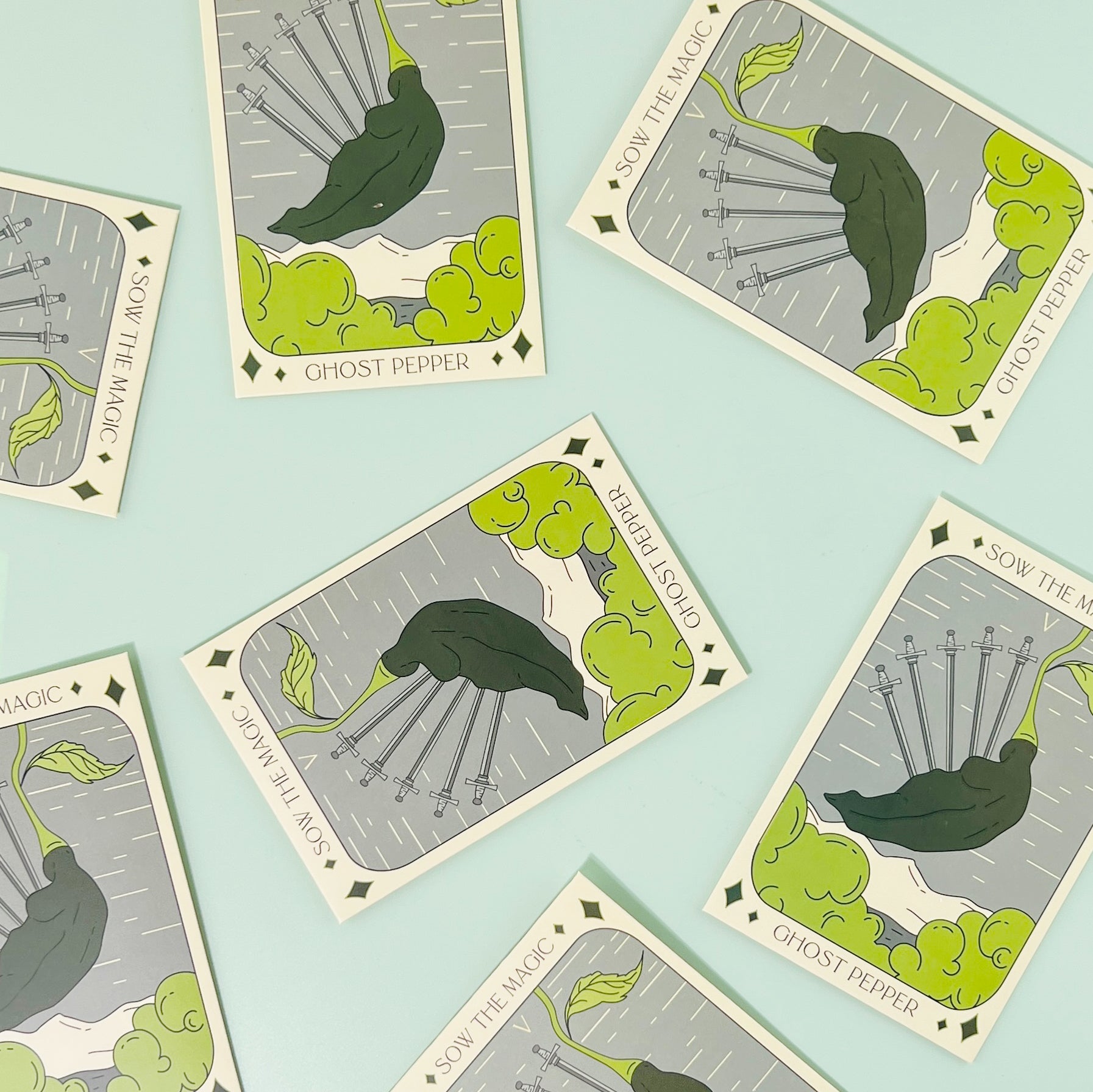 Ghost Pepper Tarot Seed Packet - Thumbnail 3