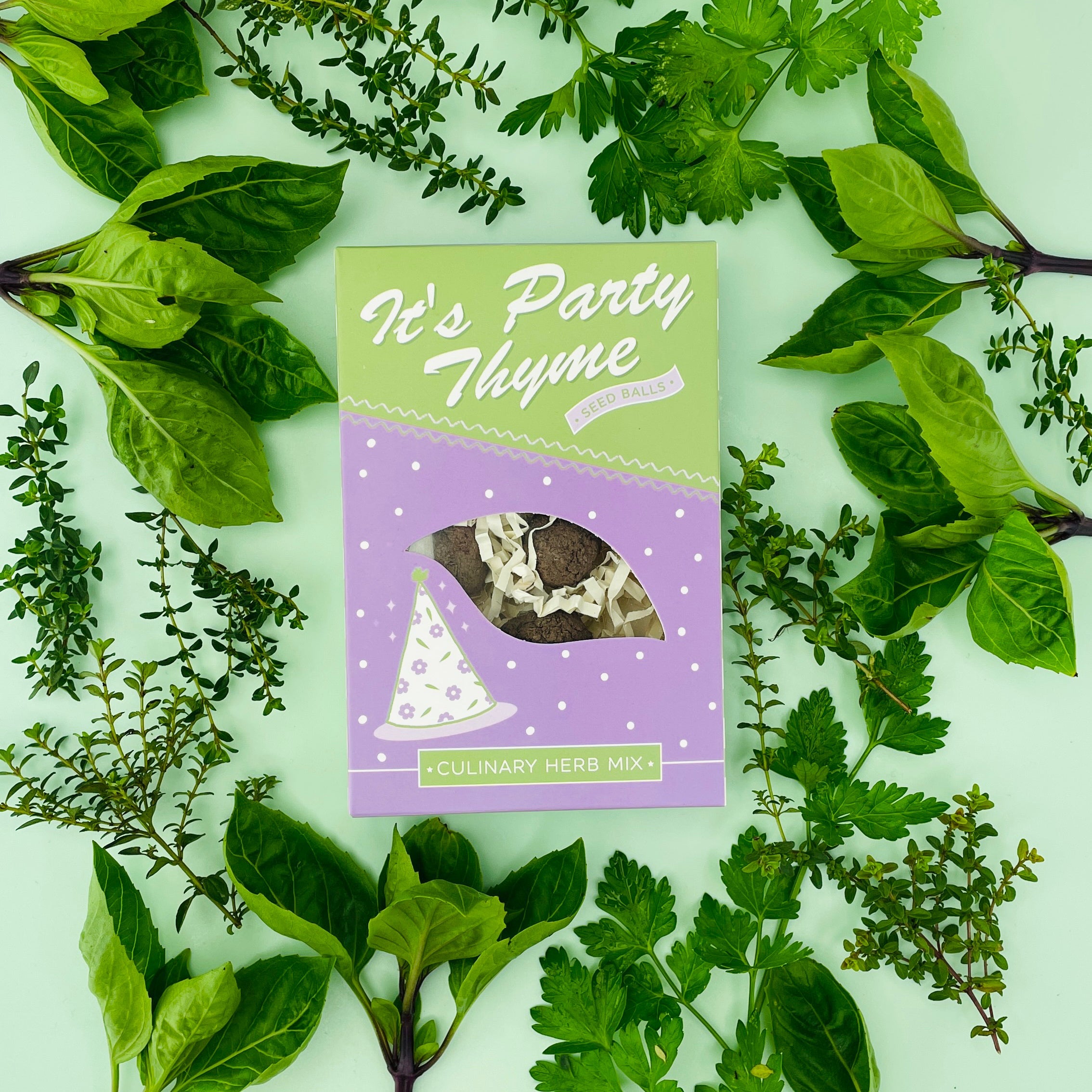 It's Party Thyme Seed Ball Gift Box