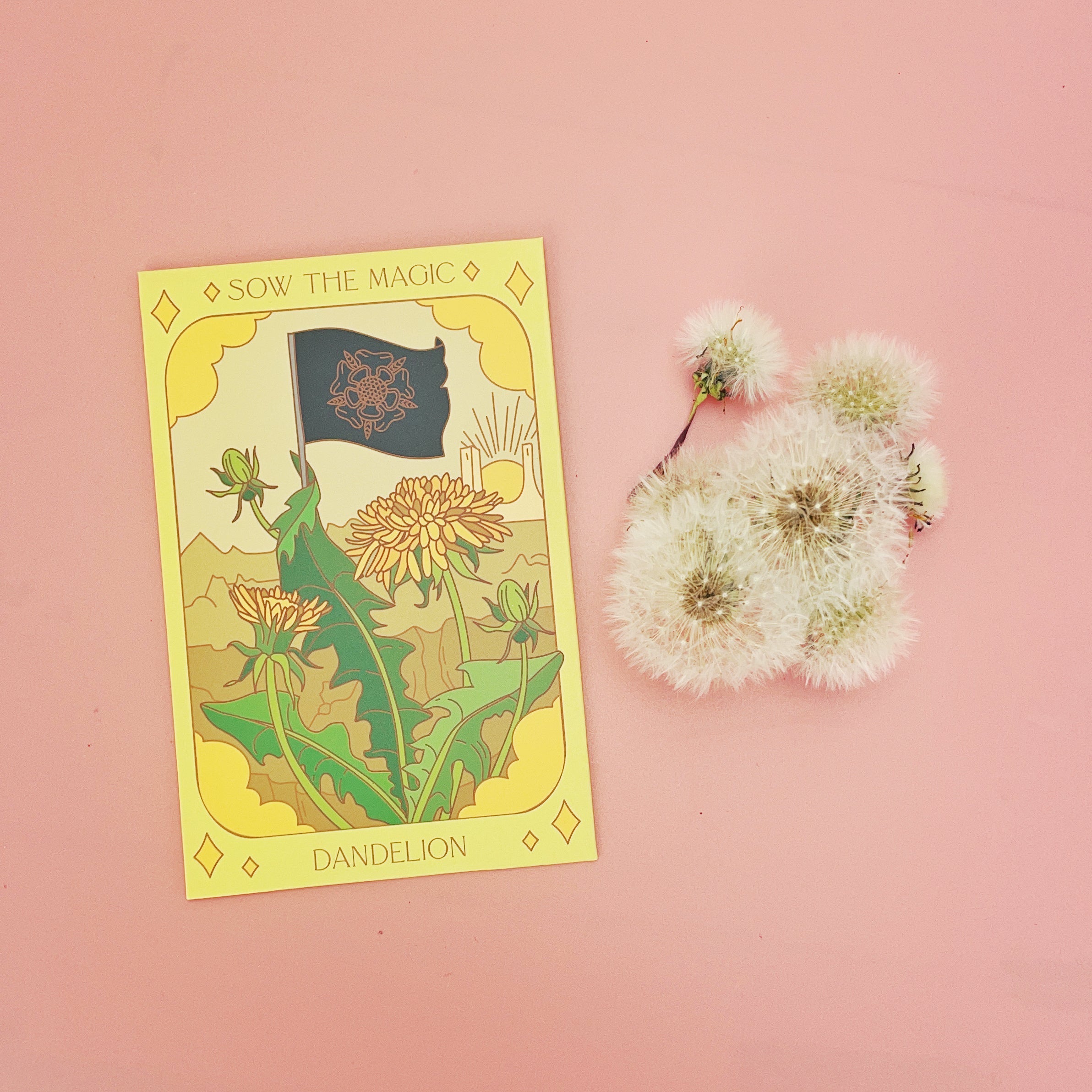 Dandelion Tarot Seed Packet