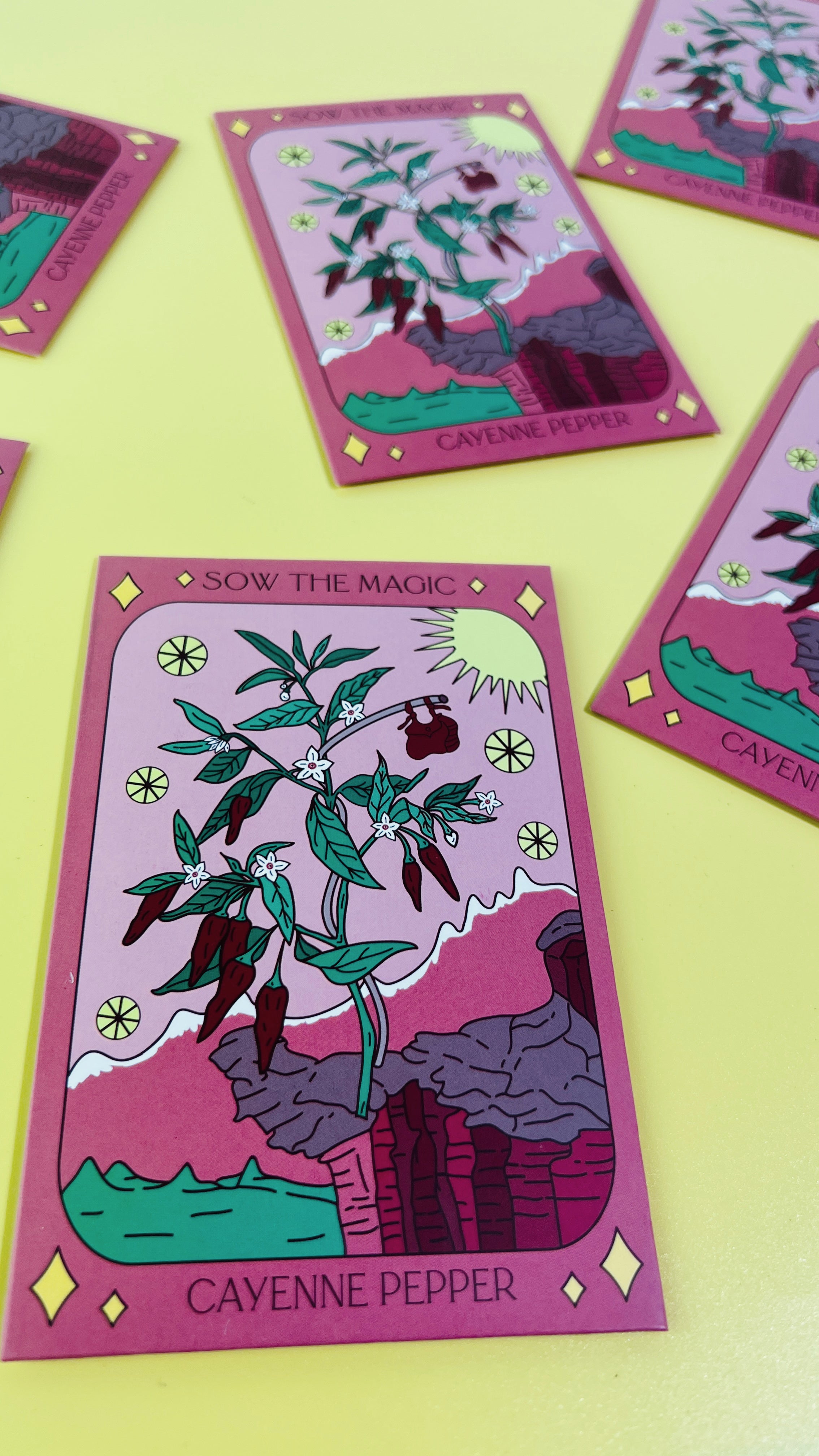 Cayenne Pepper Tarot Seed Packet - Thumbnail 5