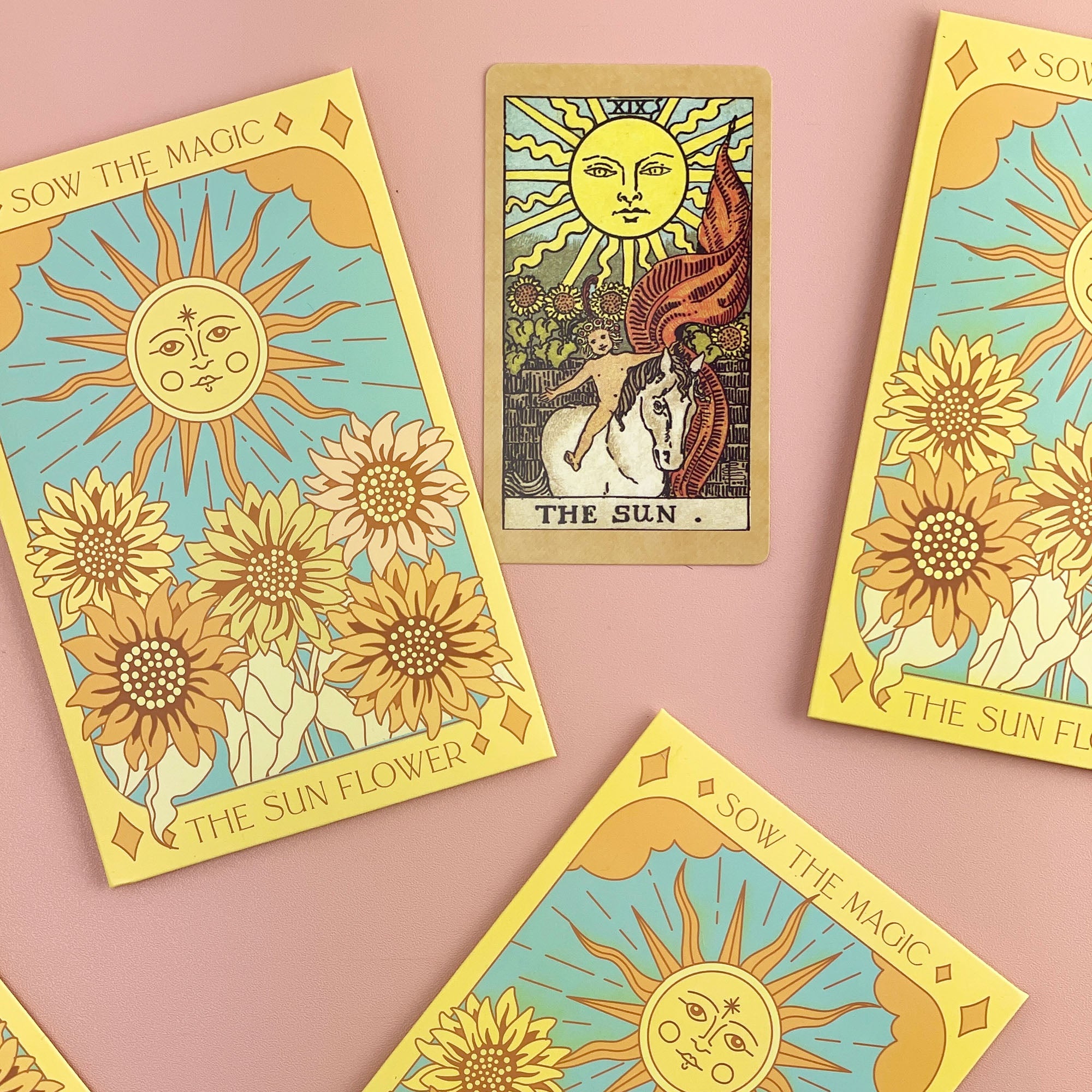 The Sunflower (Ring of Fire) Tarot Seed Packet