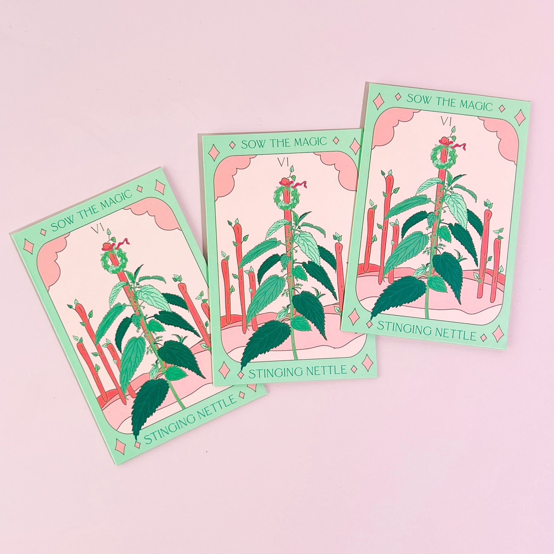 Stinging Nettle Tarot Seed Packet