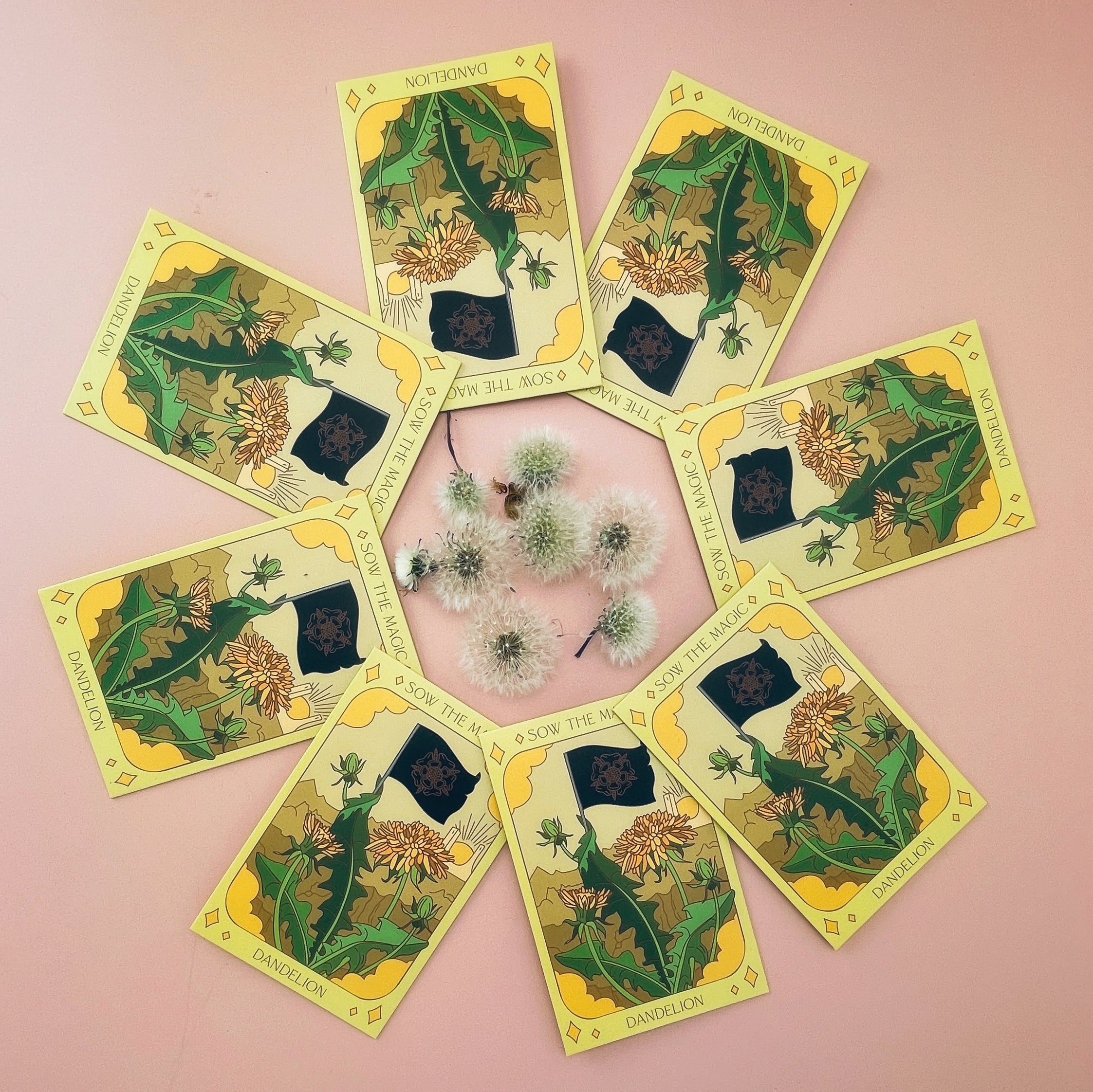 Dandelion Tarot Seed Packet