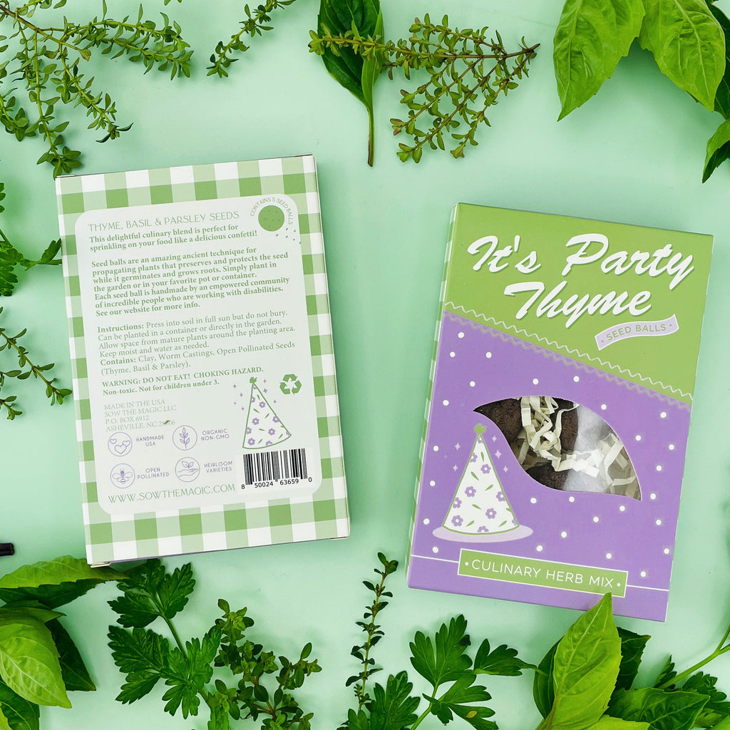 It's Party Thyme Seed Ball Gift Box
