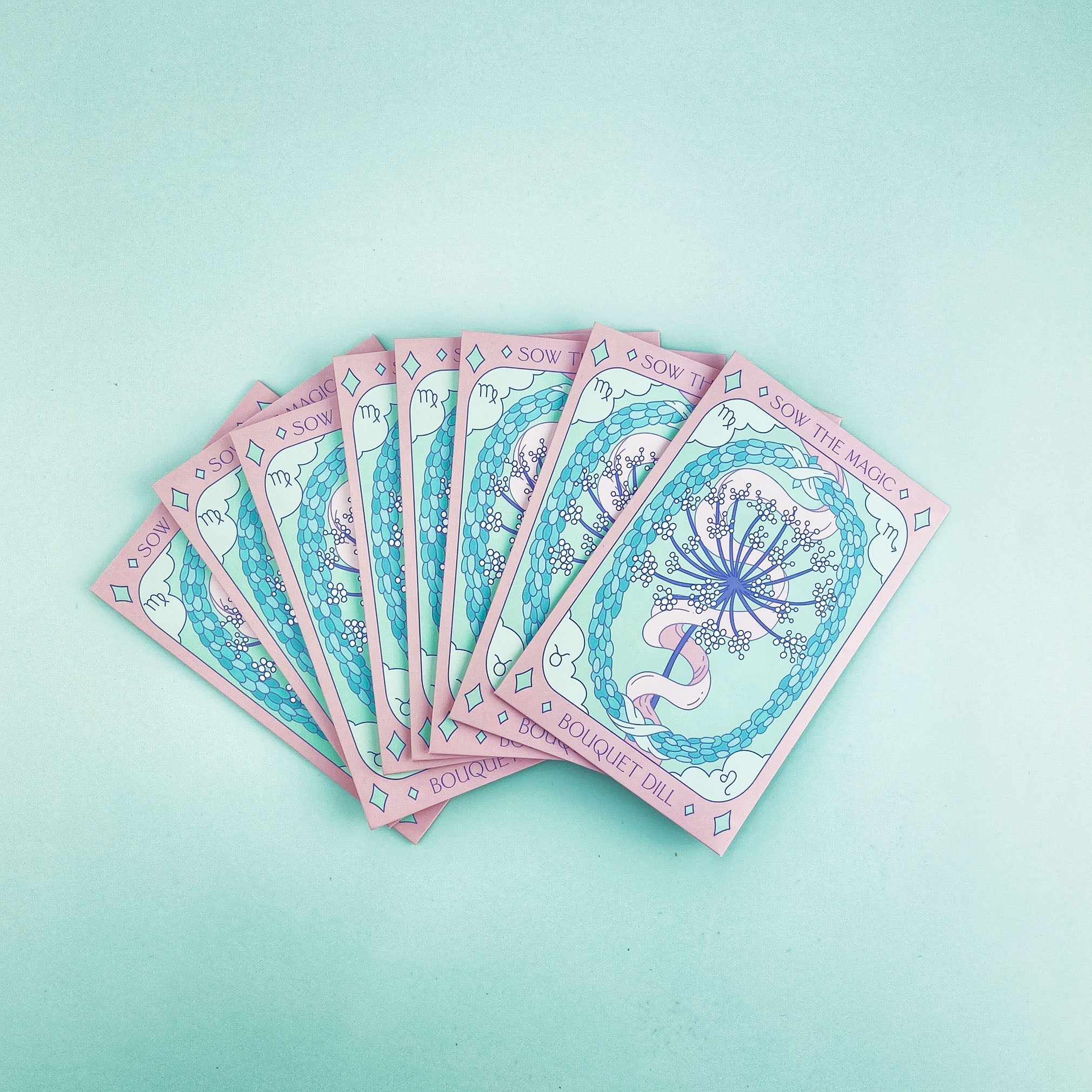 Bouquet Dill Tarot Seed Packet - Thumbnail 4