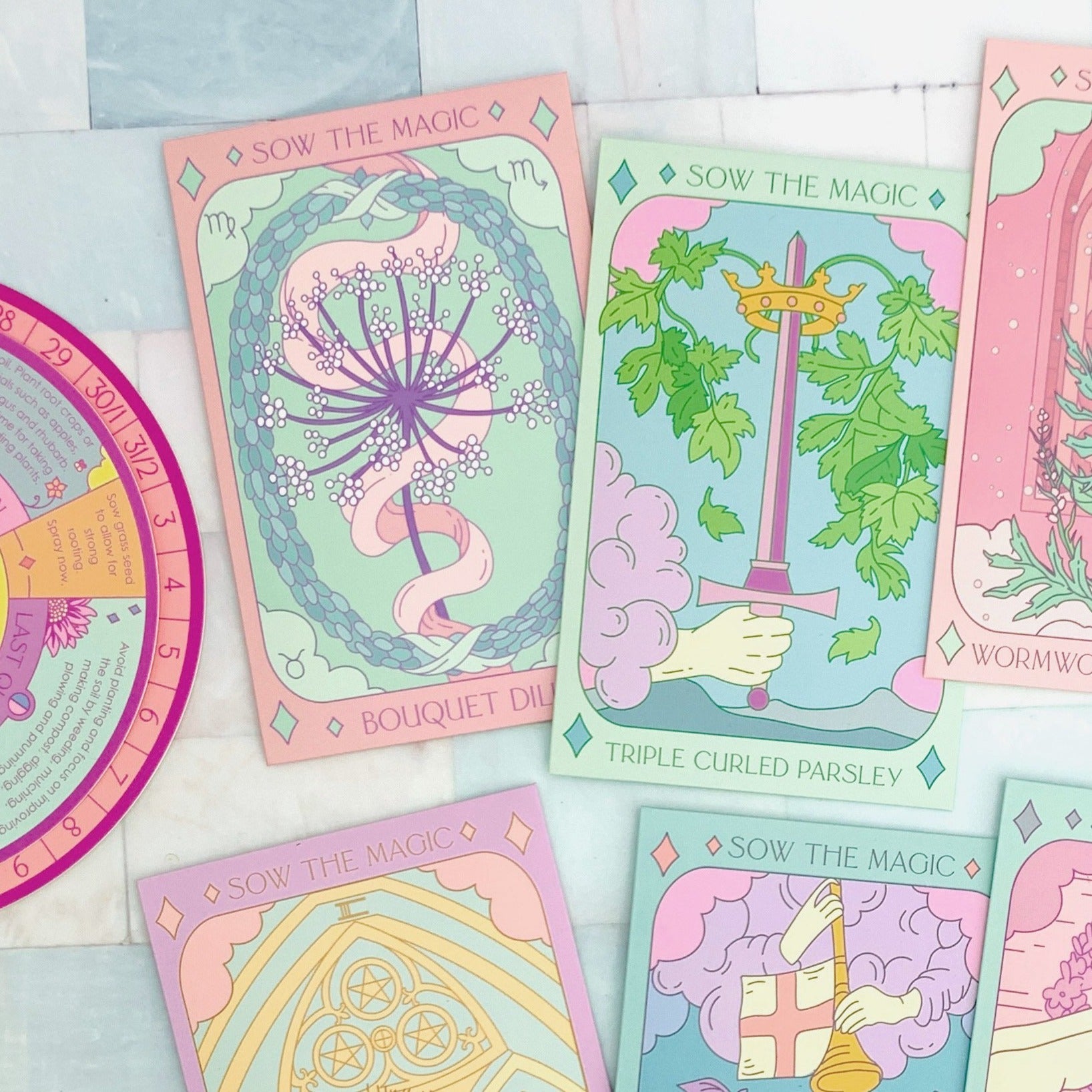 Bouquet Dill Tarot Seed Packet - Thumbnail 2