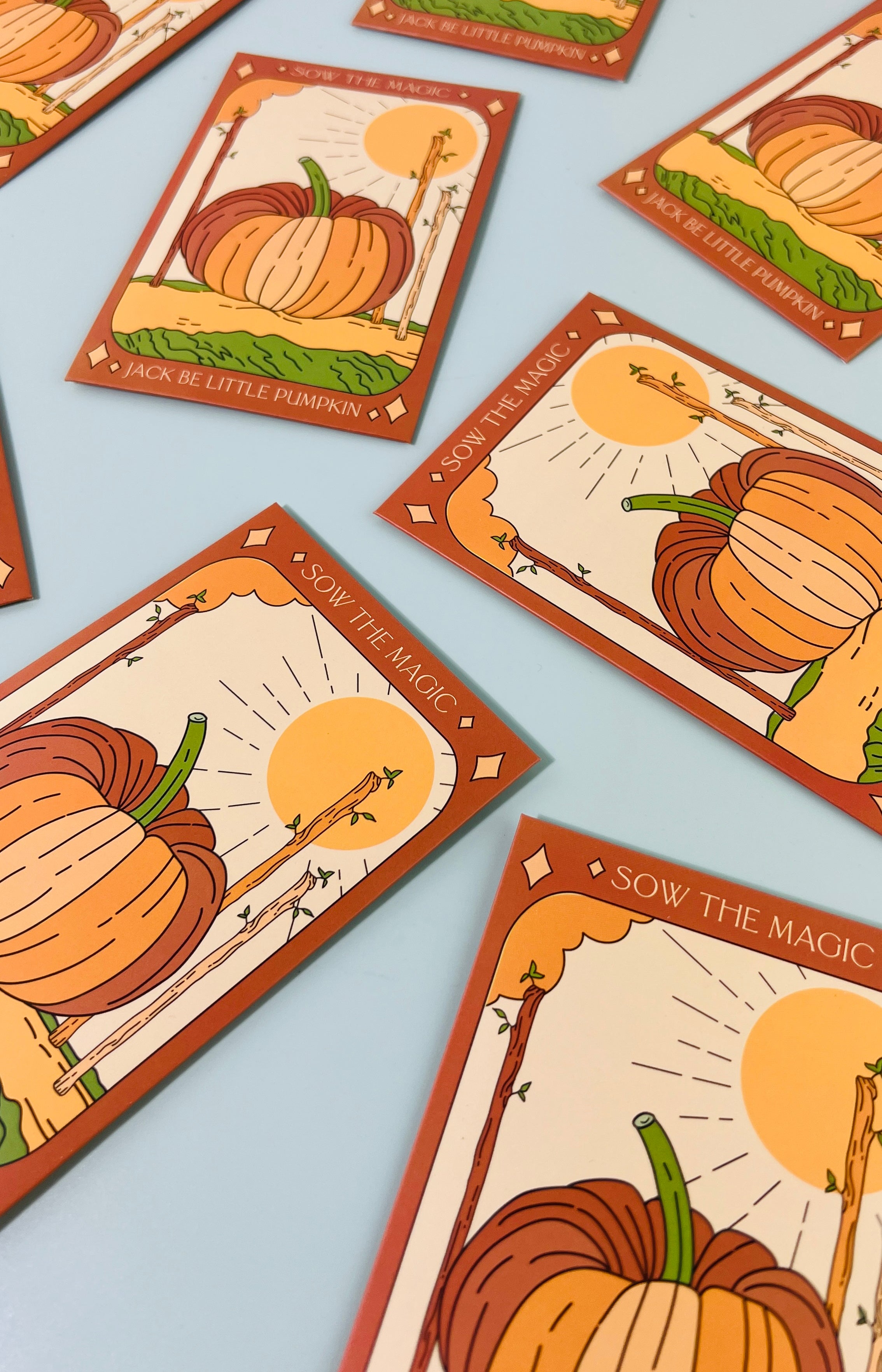 Jack Be Little Pumpkin Tarot Seed Packet