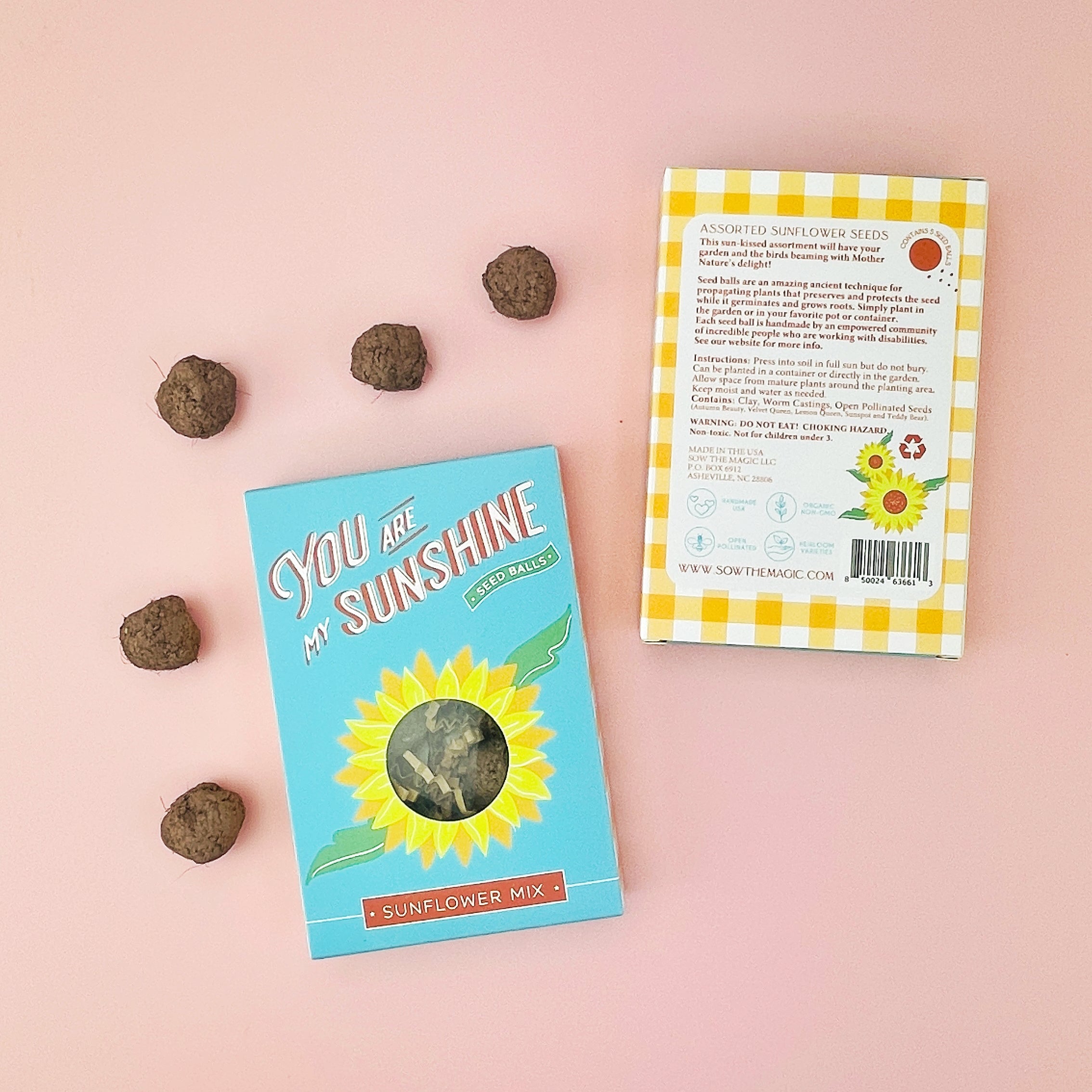 You Are My Sunshine Seed Ball Gift Box