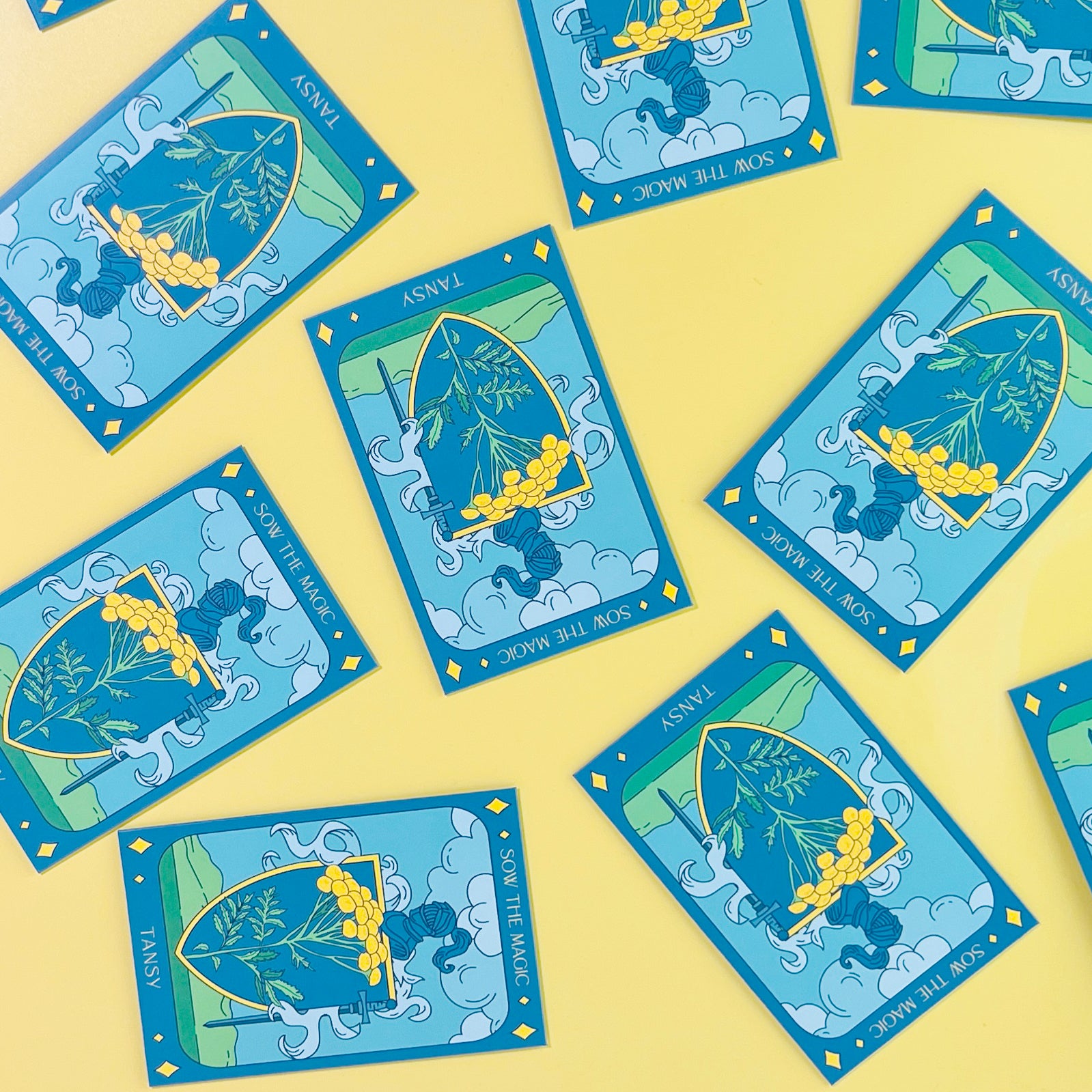 Tansy Tarot Seed Packet - Thumbnail 2