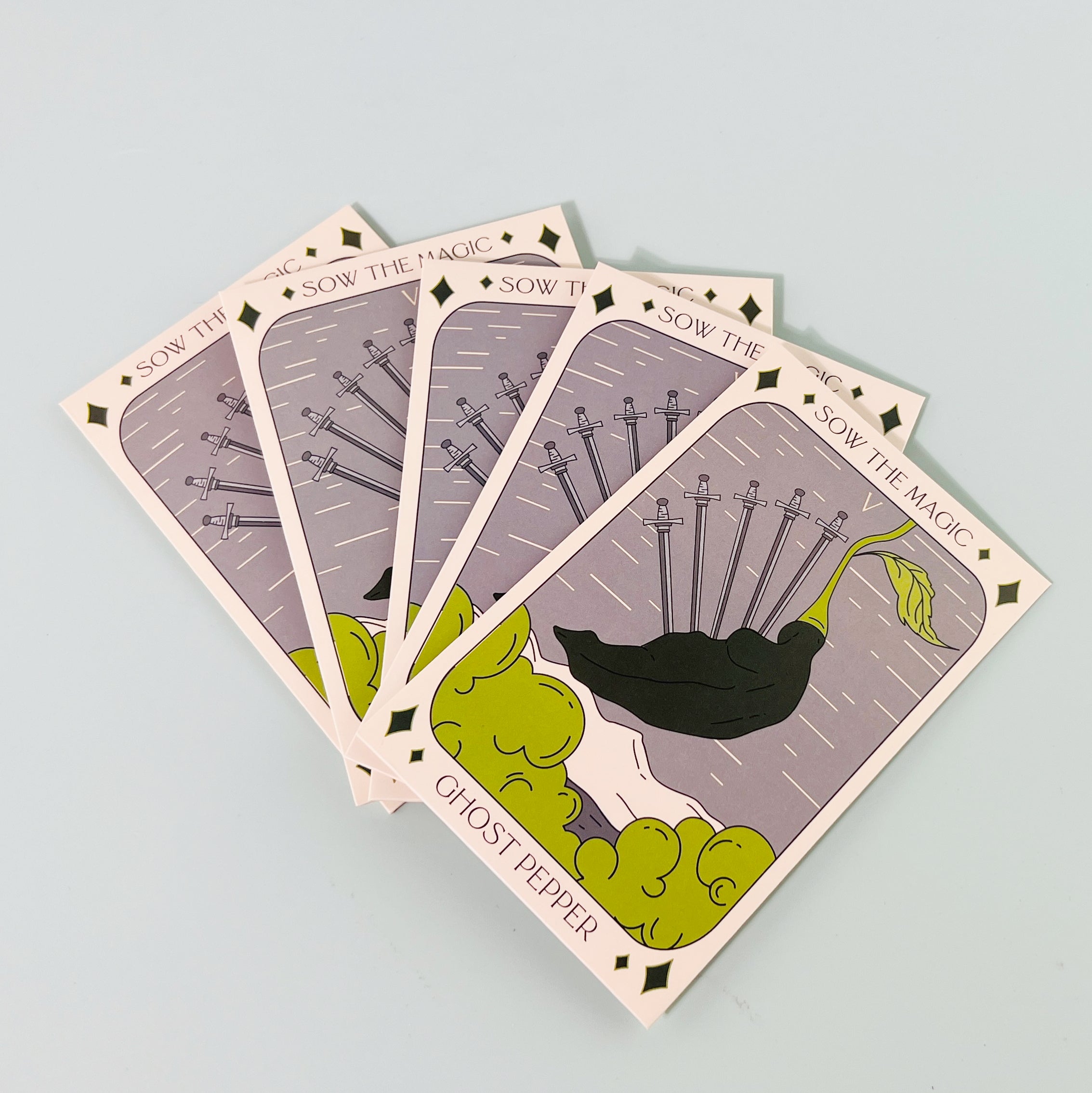 Ghost Pepper Tarot Seed Packet - Thumbnail 2