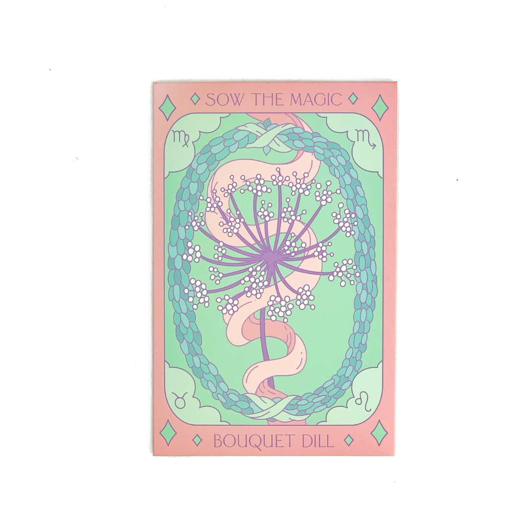 Bouquet Dill Tarot Seed Packet