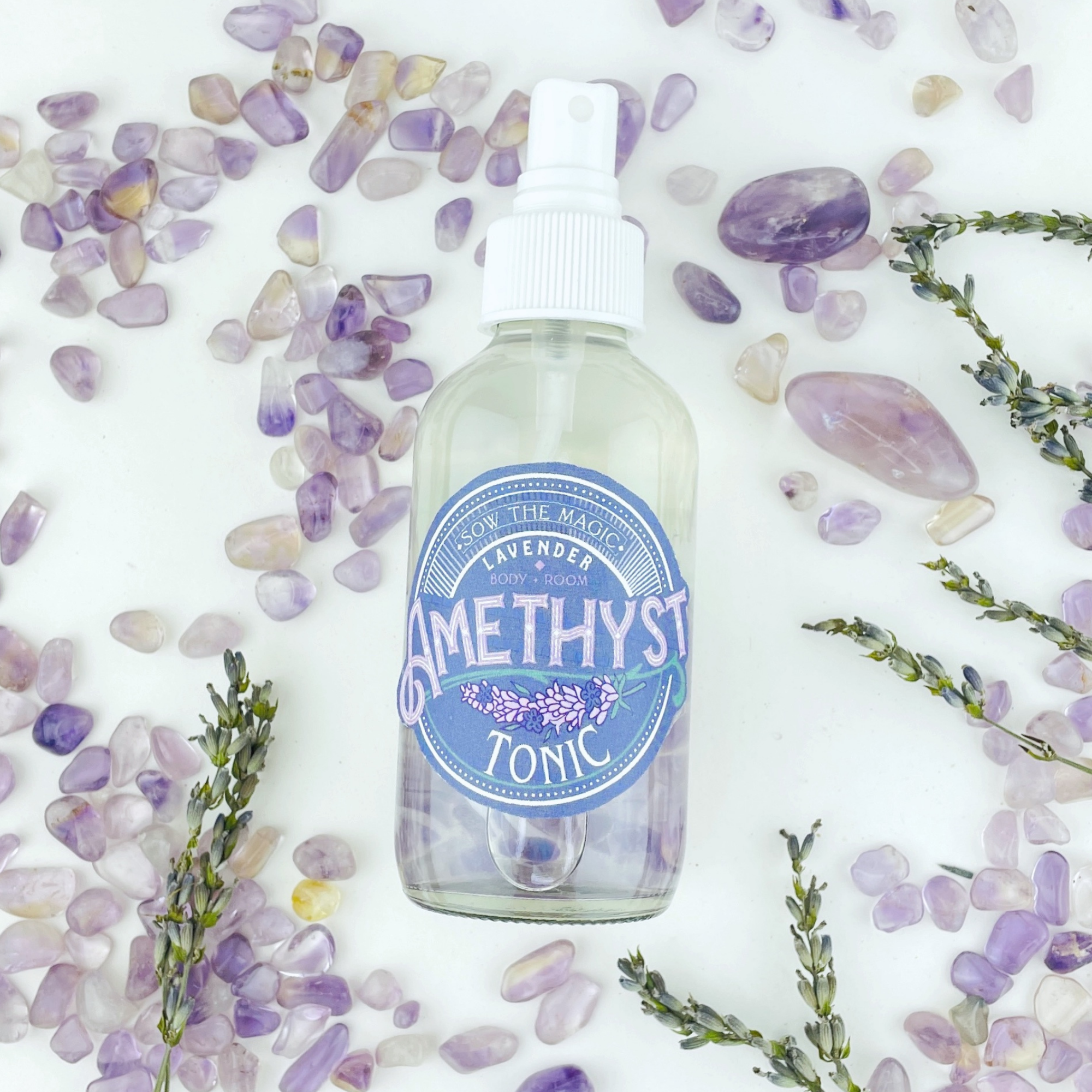 Gem Infused Amethyst Body + Room Tonic