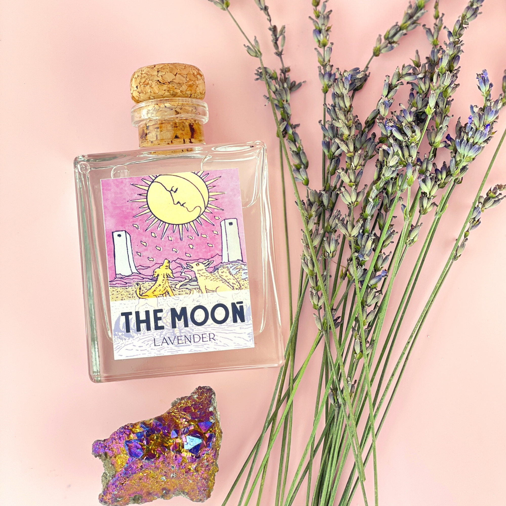 The Moon Tarot Card Home Reed Diffuser