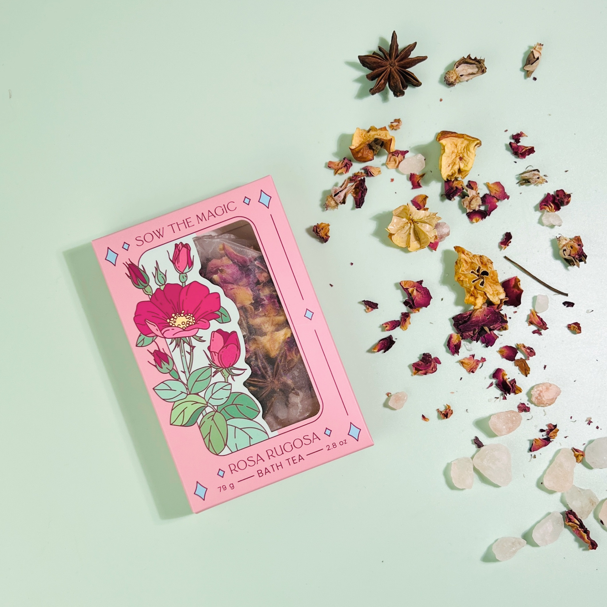 Sow the Magic Rosa Rugosa Bath Tea